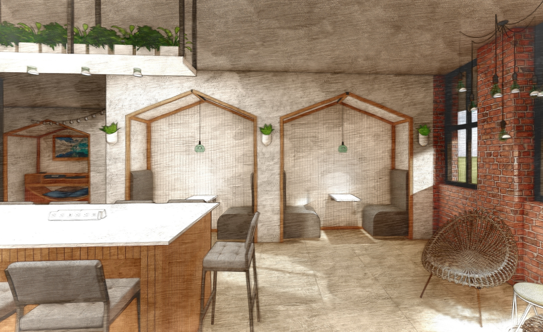 Kitchen and Lounge (Proposed)