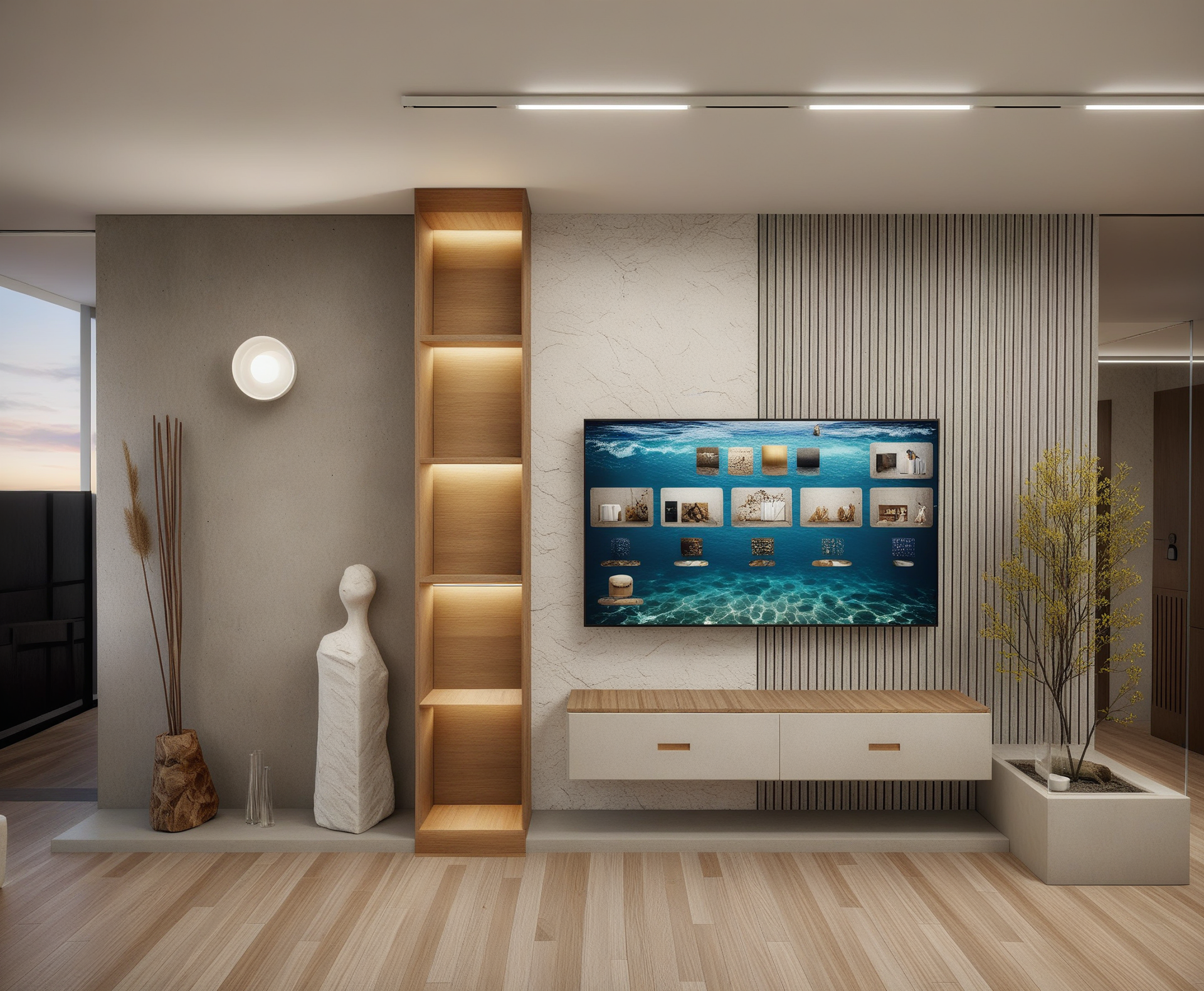 PROPOSED TV WALL OPTION-1