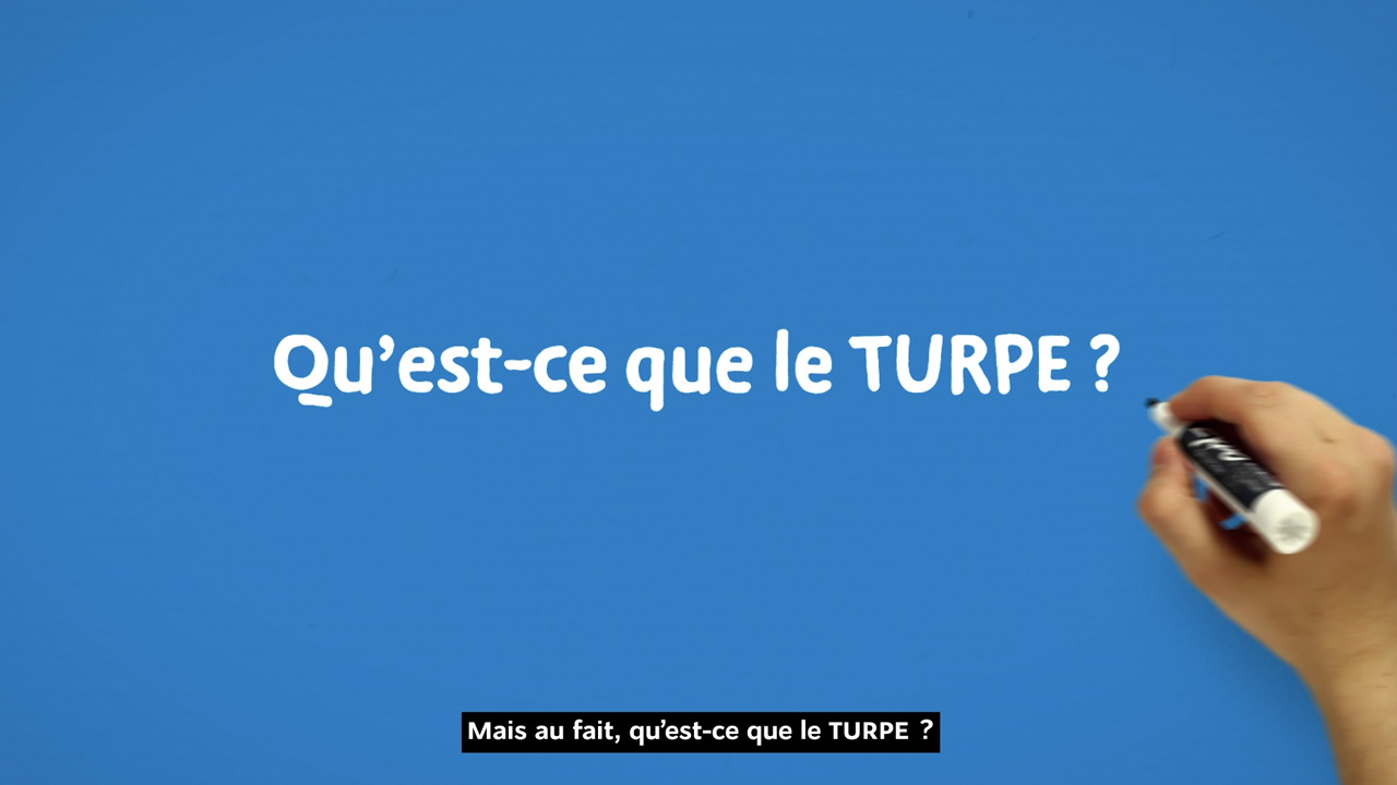 Ecran de transition