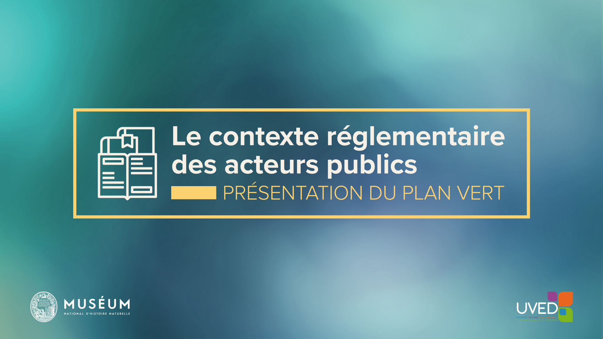 Ecran titre décliné sur toute la collection de vidéos