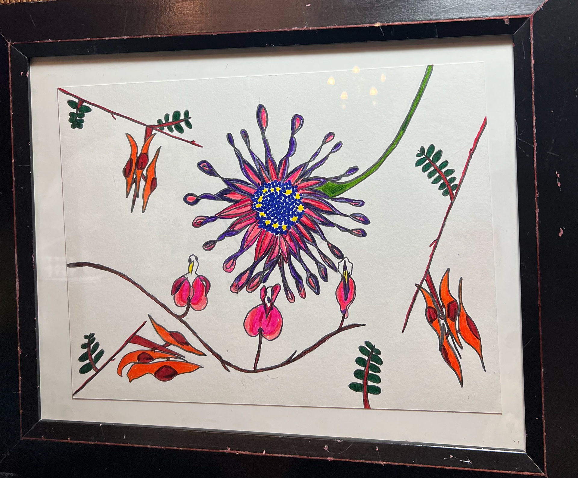 drawing-flower