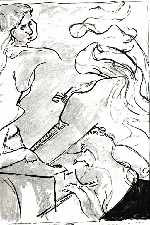 "Piano lesson"