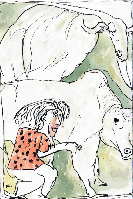 Milking the cows