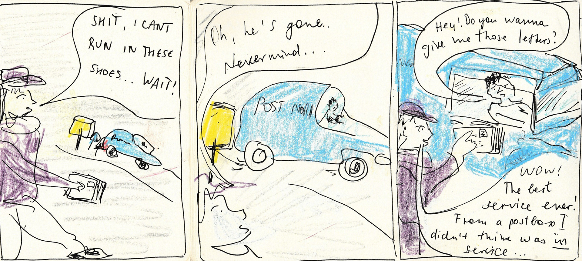 The postbox Moment