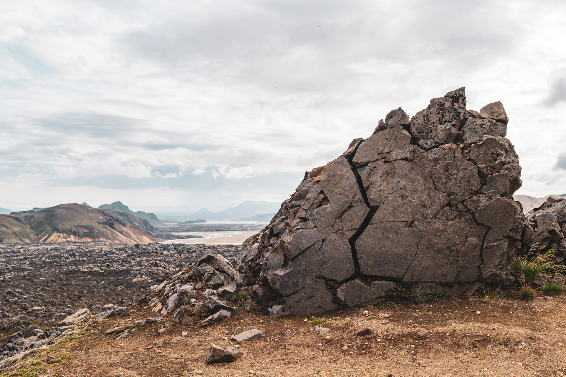 Abbandonando Landmannalaugar