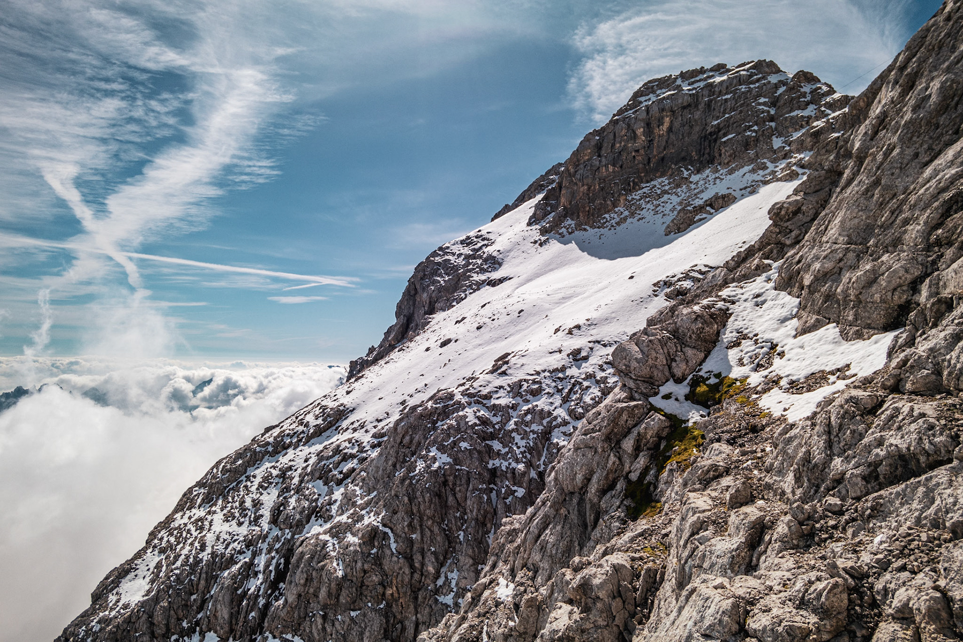 Salita con qualche sapore invernale