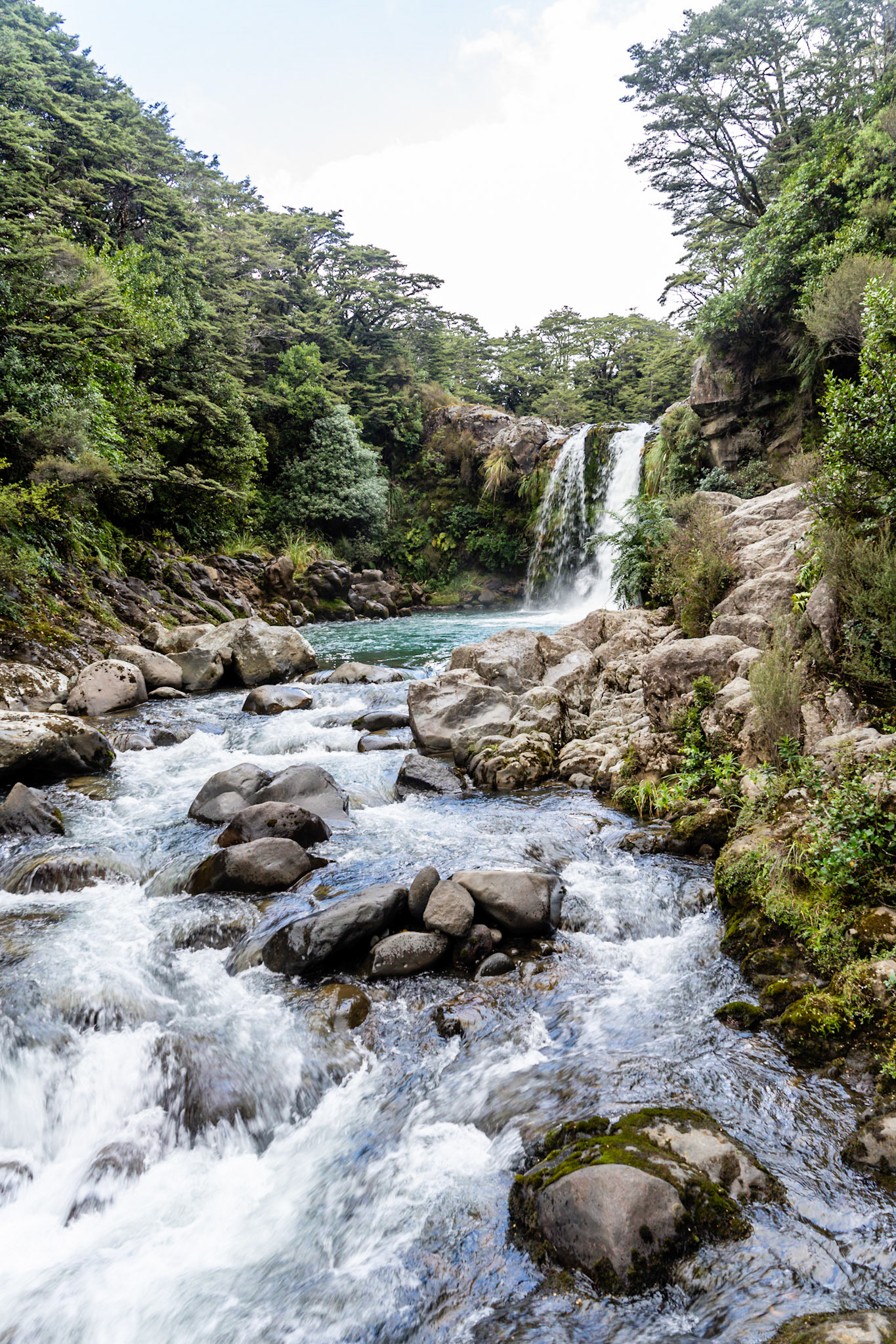 Also known as Gollums Pools- site of filming for Lord of the Rings.