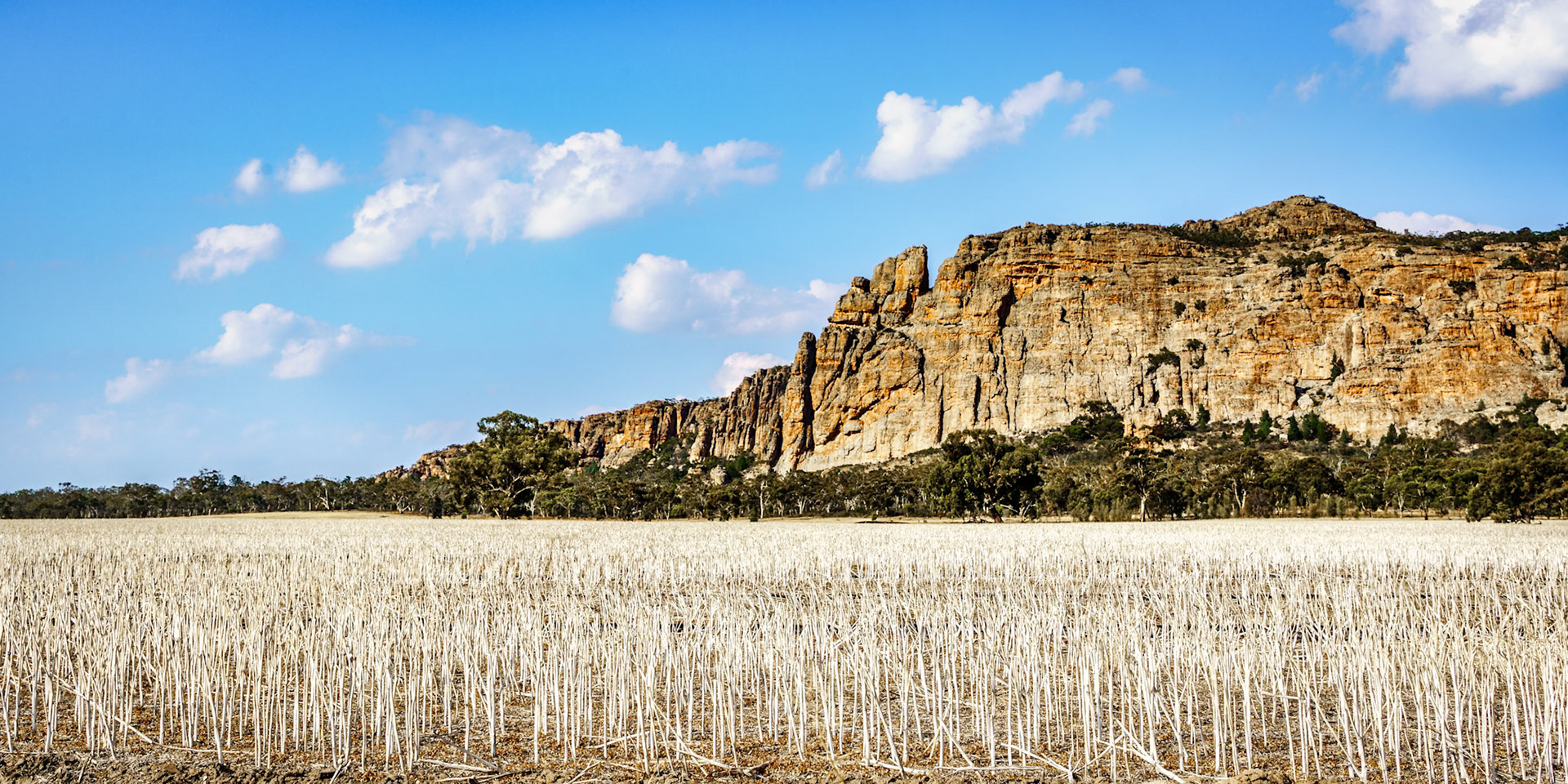 Mt Arapiles is a world-renowned rock climbing area. A number of aboriginal cultural heritage can be found in this area.