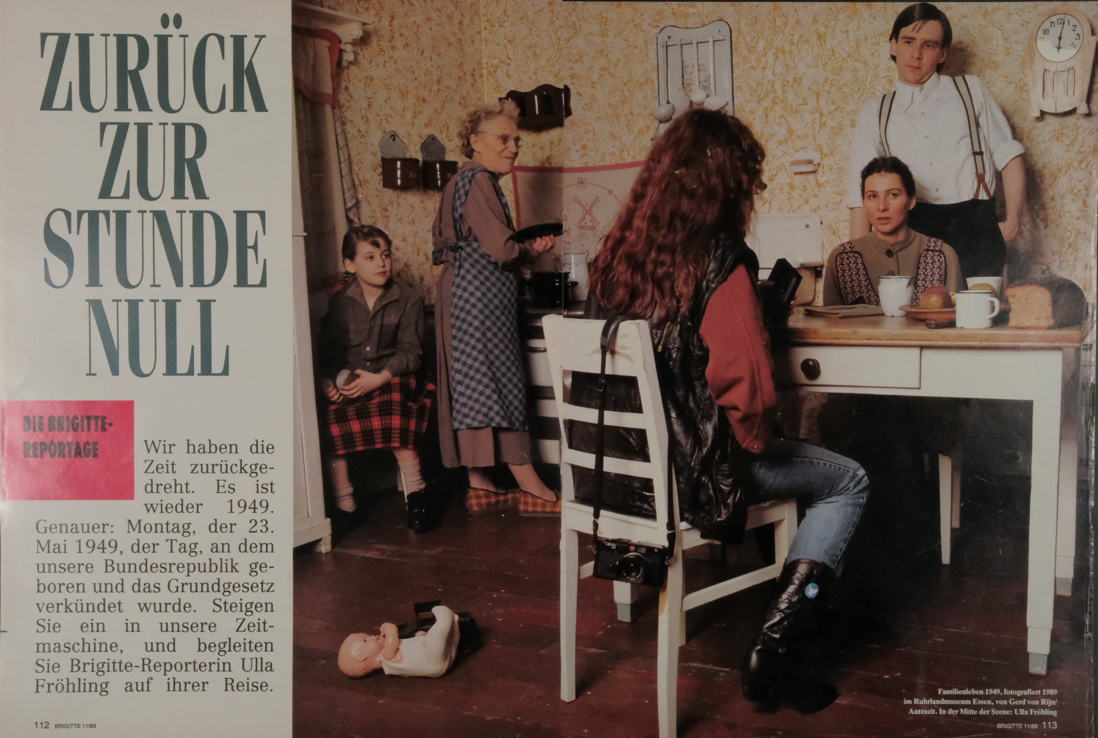 Reportage "1949" für Brigitte, Essen 1989
