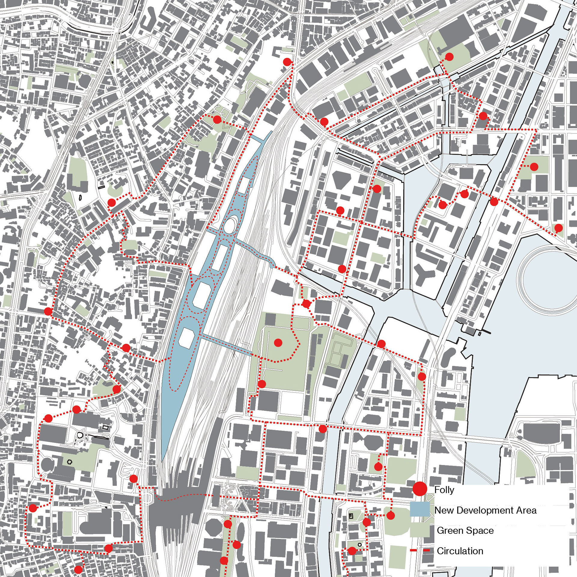 Circulation and Distribution of Follies