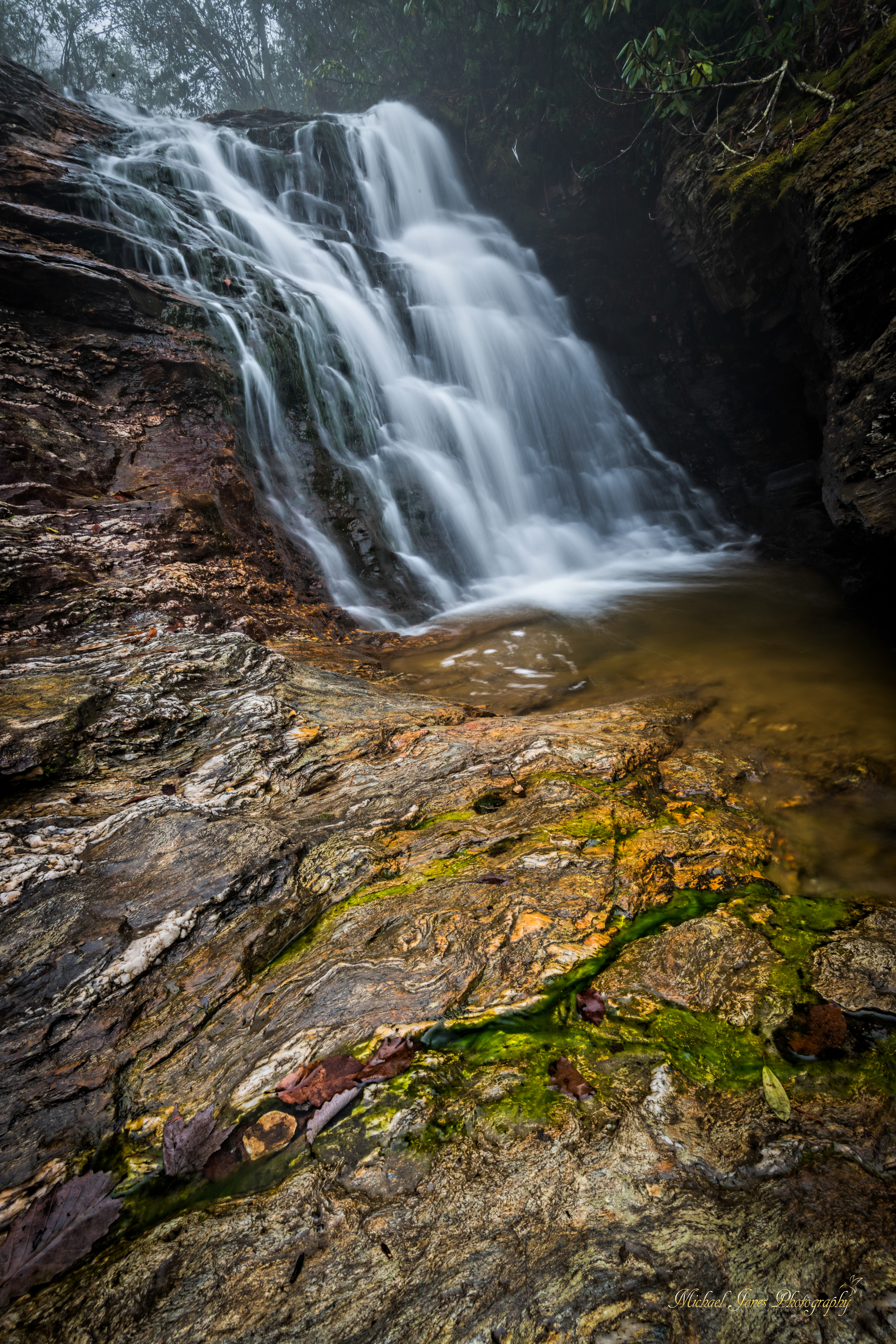 Upper Cascades Falls 2 - Hanging Rock State Park, North Carolina