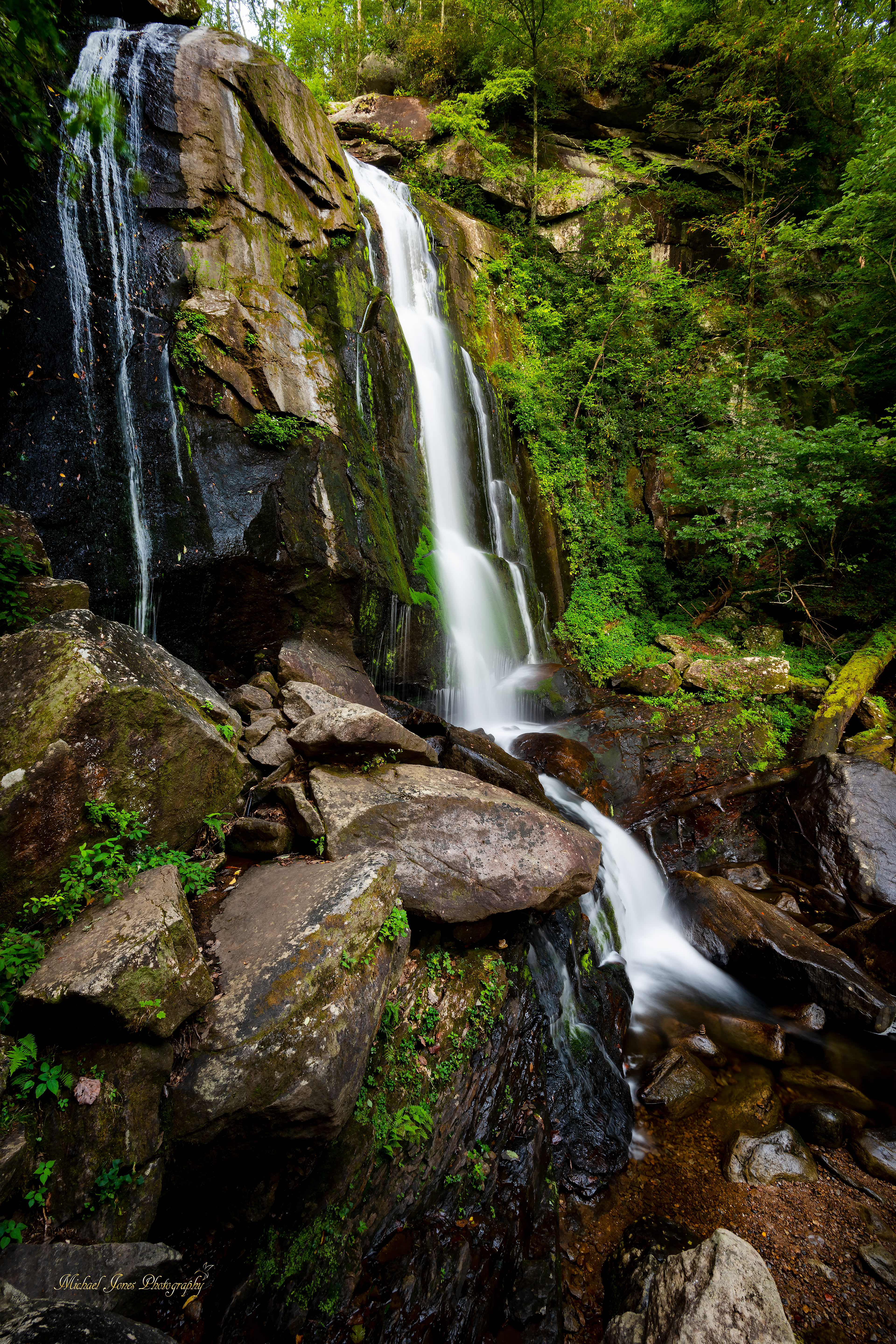 High Shoals Falls - South Mountain State Park, NC