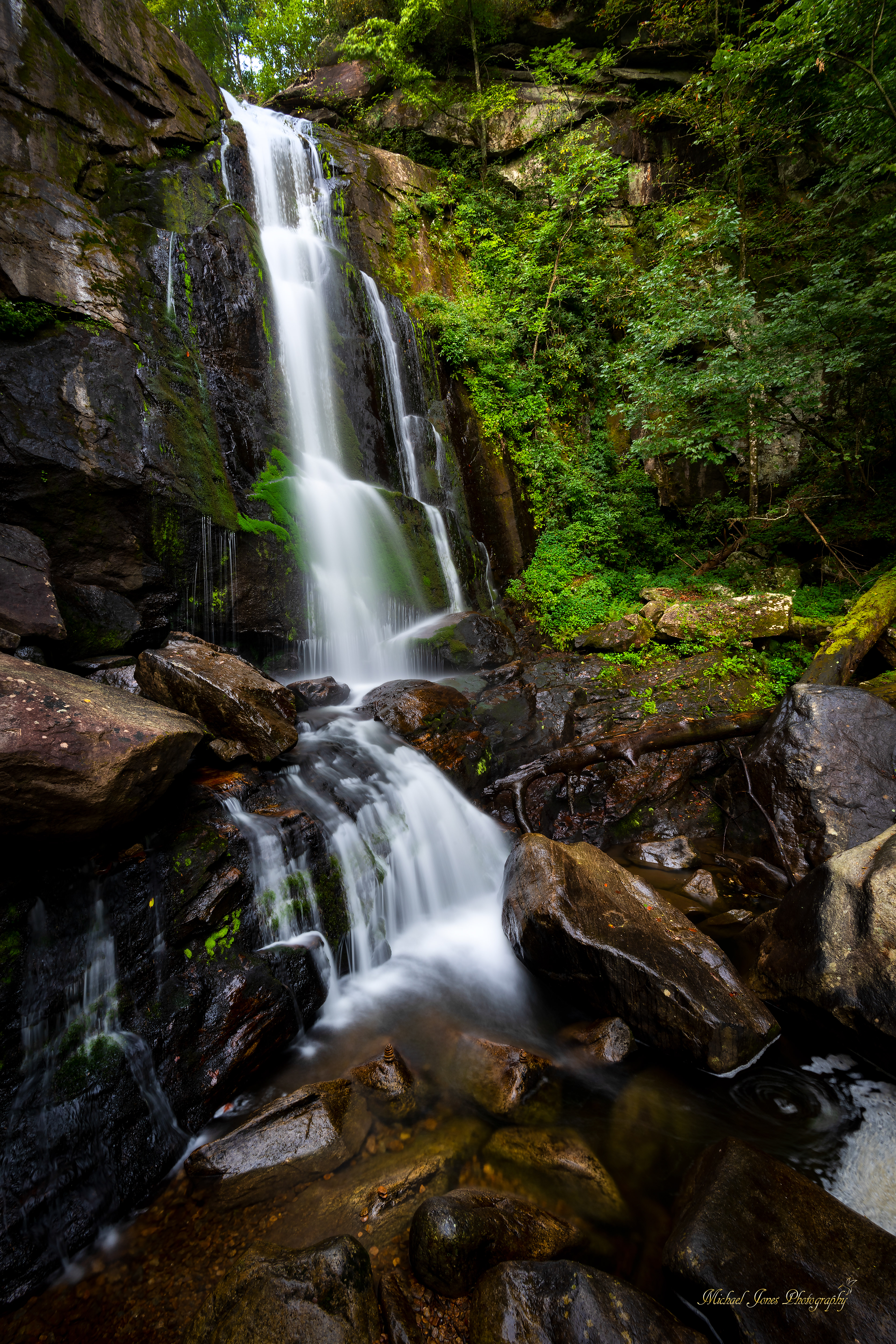 High Shoals Falls - South Mountain State Park, NC