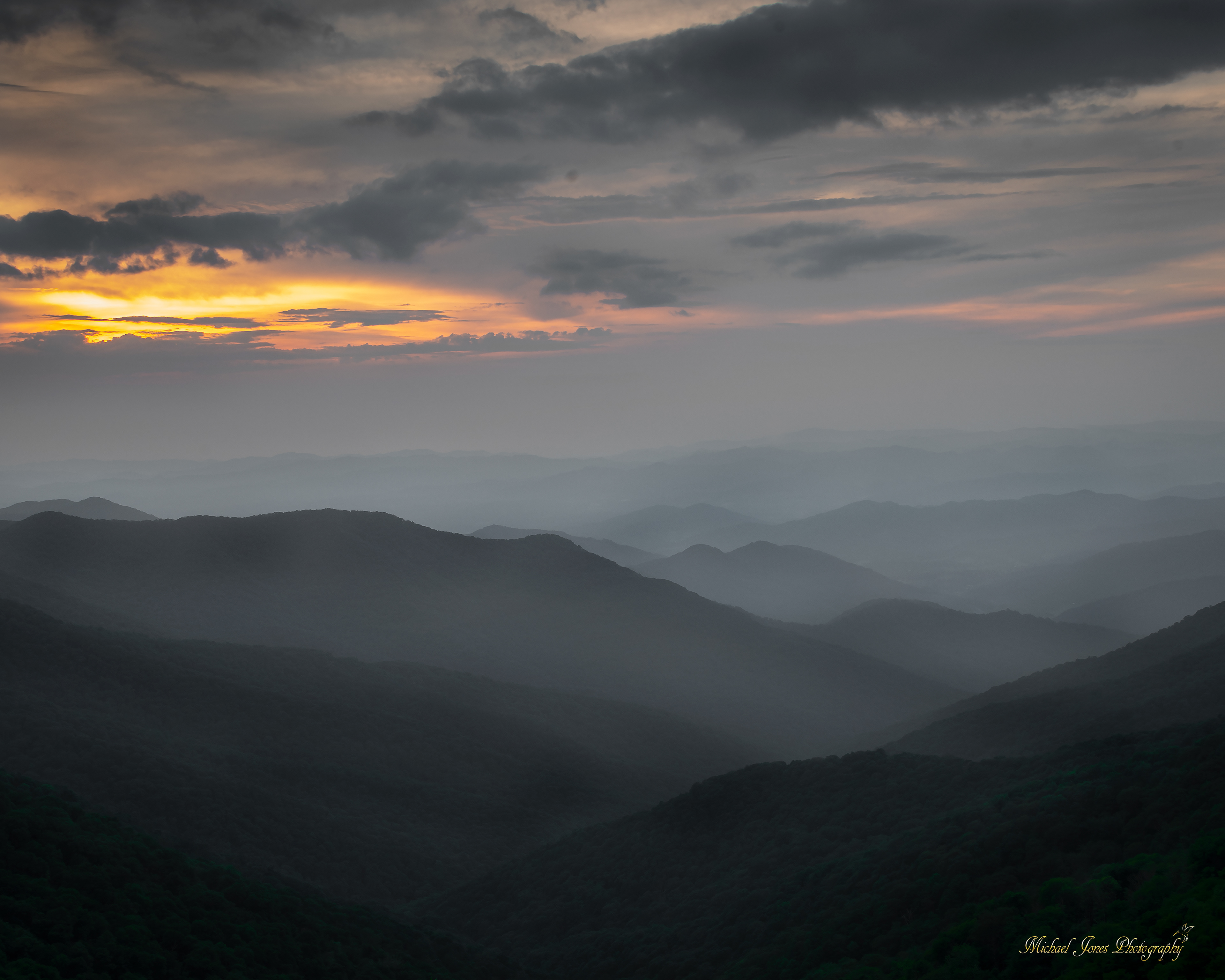 Misty Mountains 2 - Craggy Gardens - Blue Ridge Mountains, NC