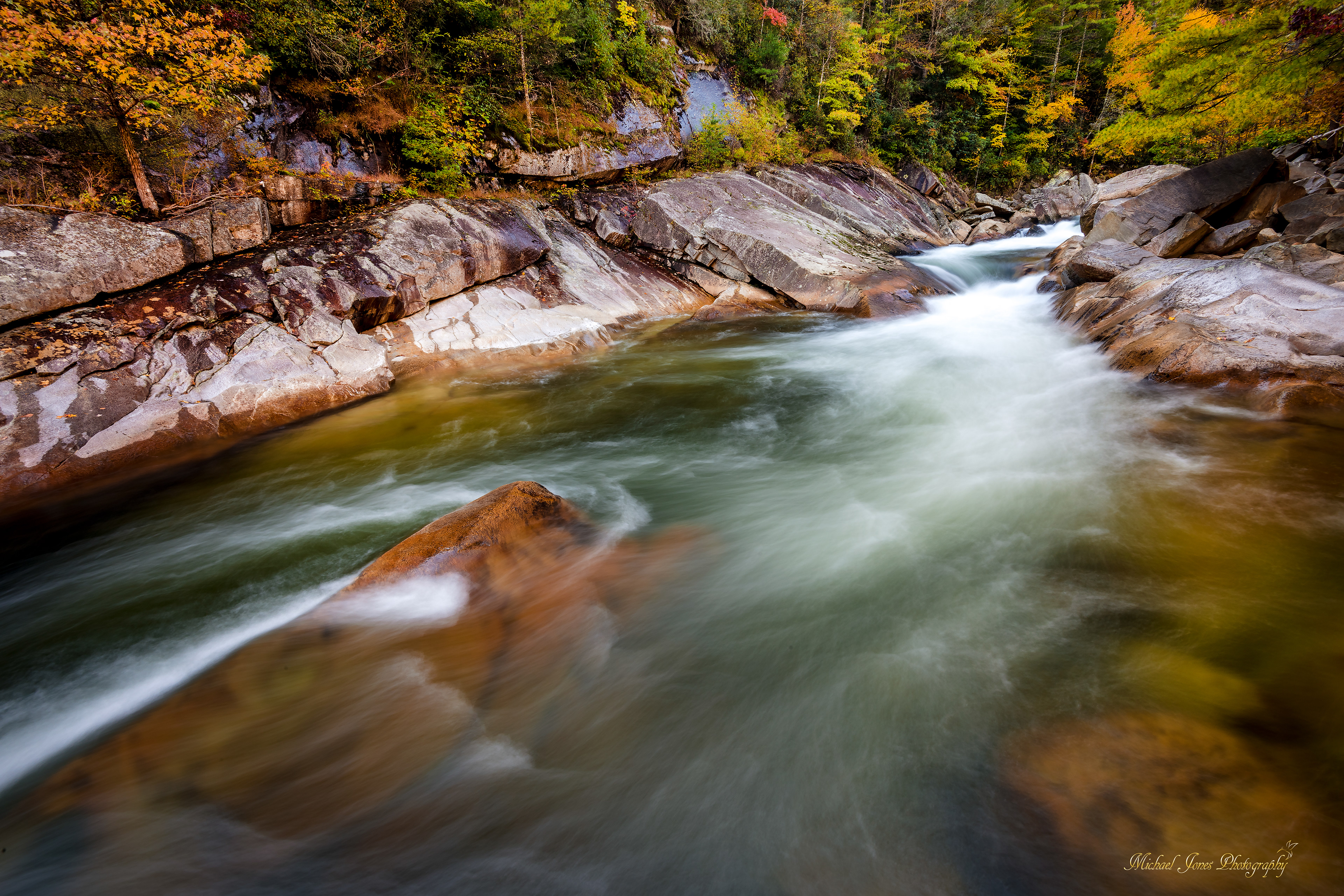 The Bullet Hole - Wilson Creek - National Wild and Scenic River, NC