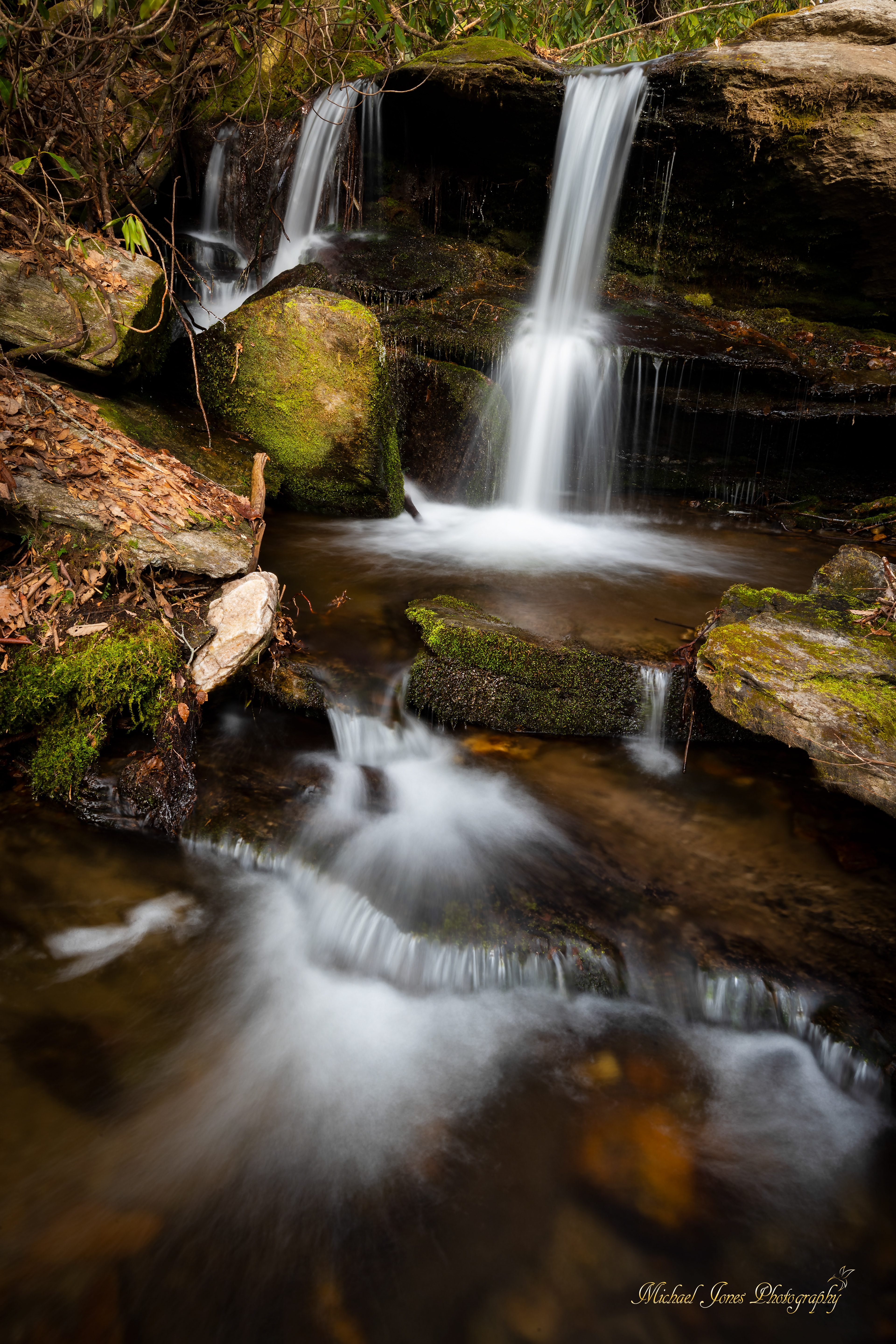 Upper English Falls 2 (upper drop) - Pisgah National Forest, NC