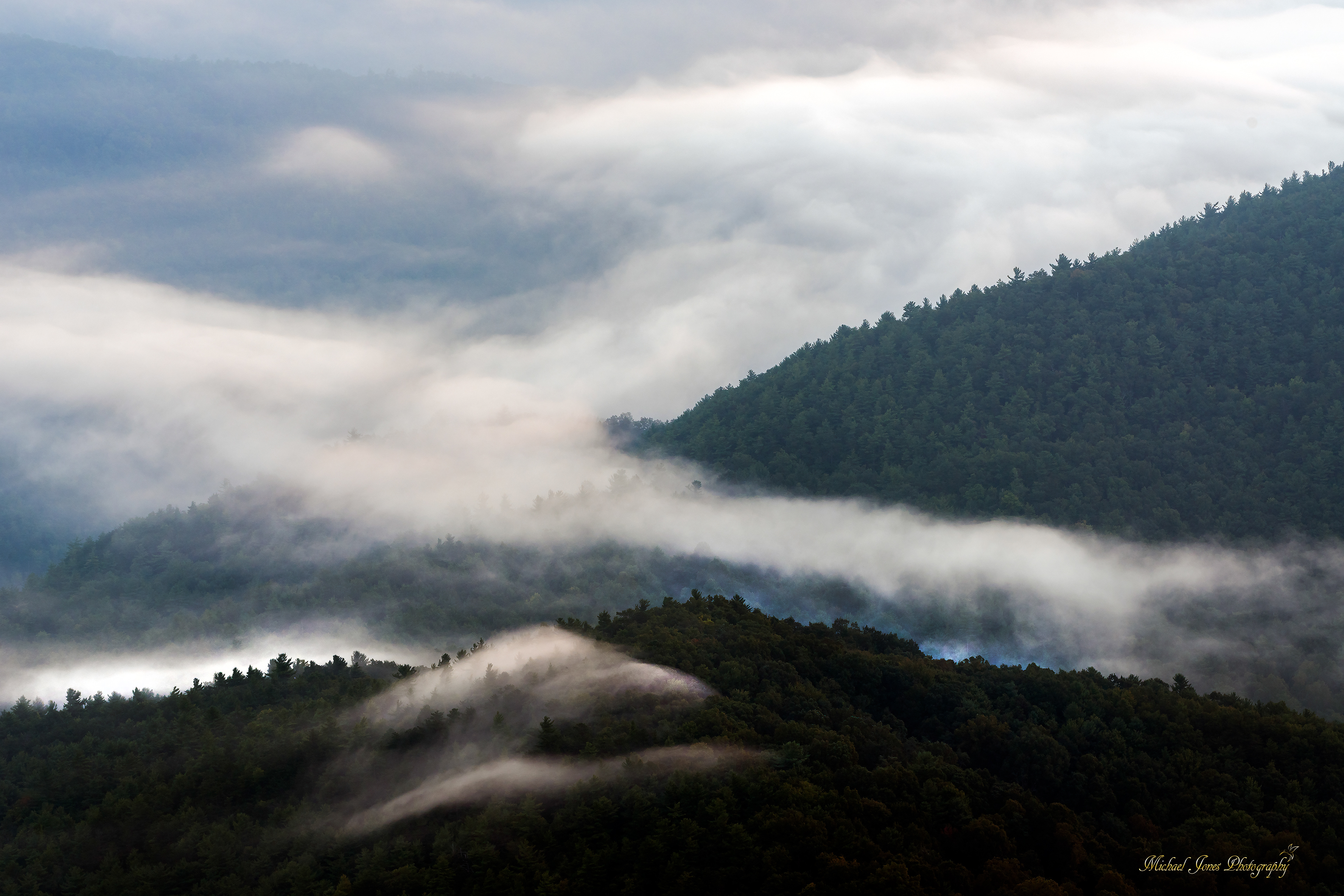 Misty Mountains - Linville Gorge, NC