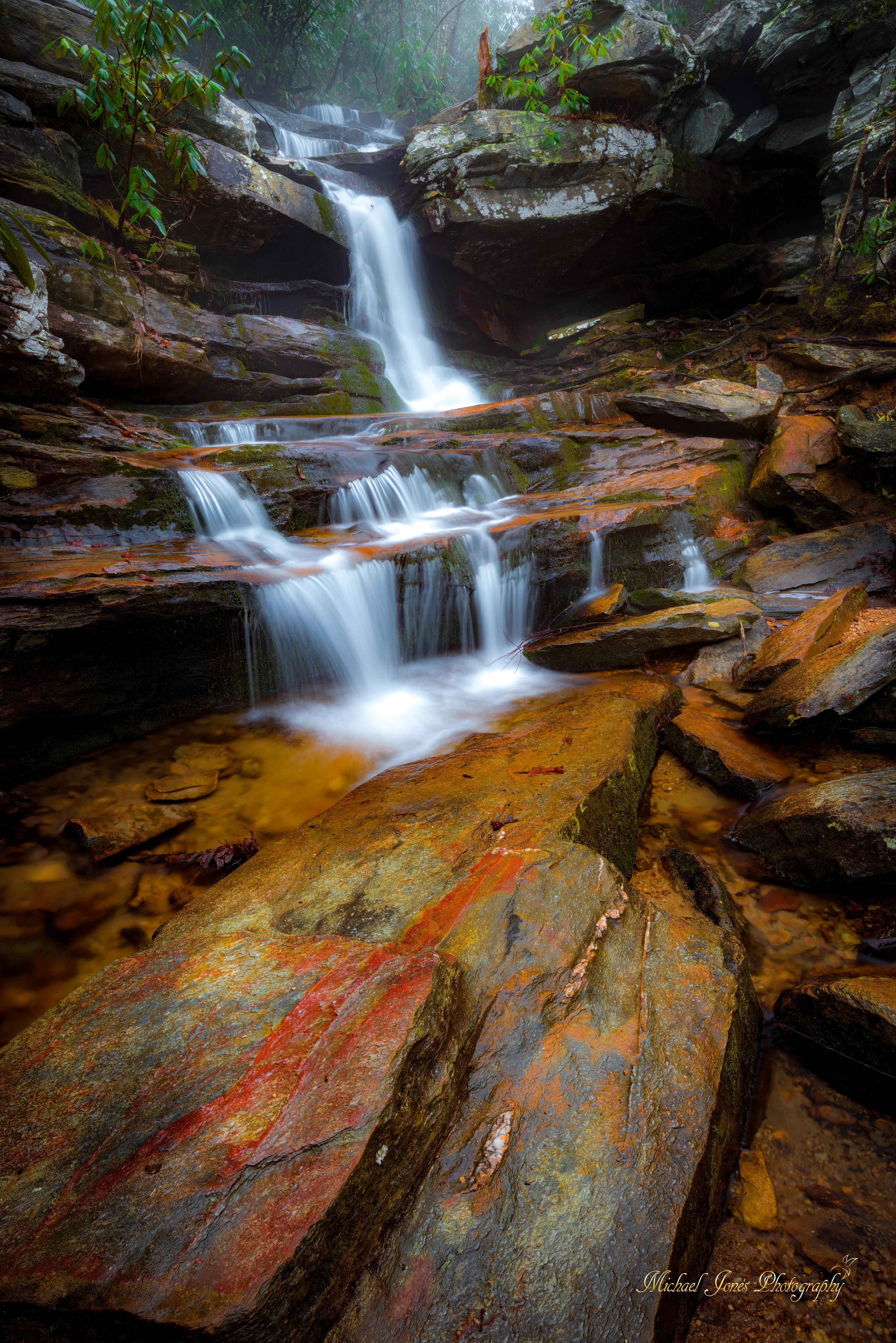 Hidden Falls - Hanging Rock State Park