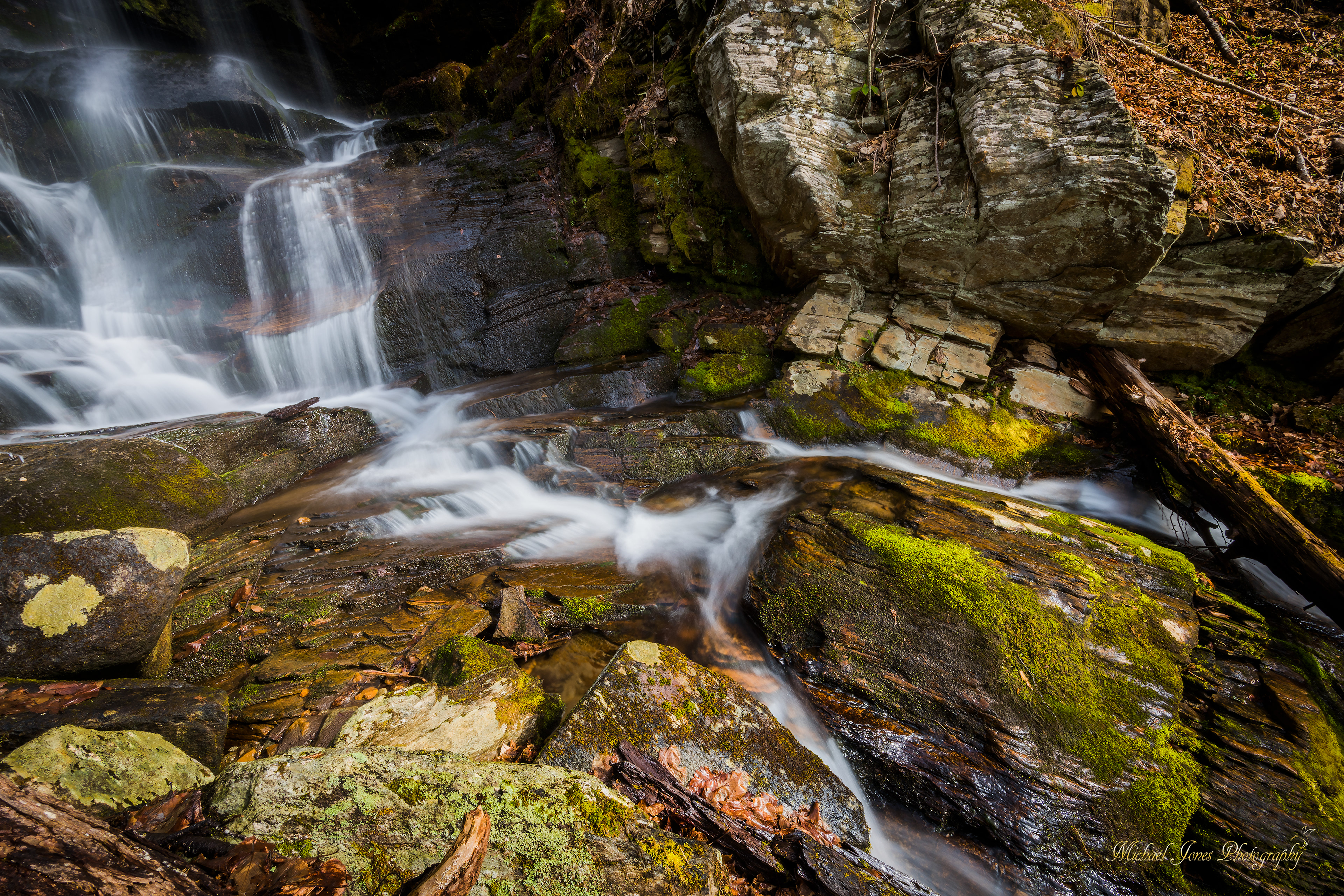 Rocks and Water - Pisgah National Forest, NC