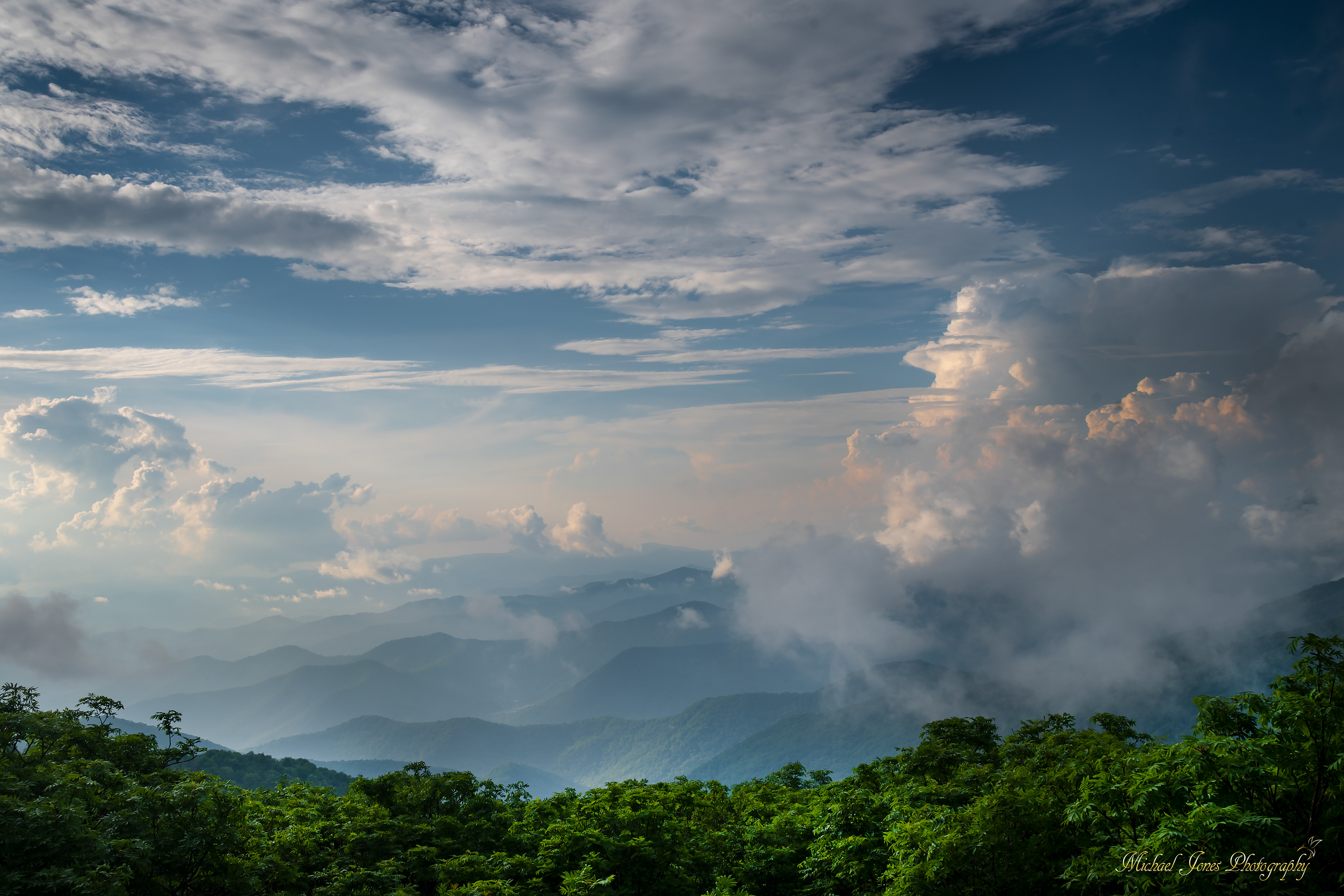Approaching Storm - Blue Ridge Mountains, NC