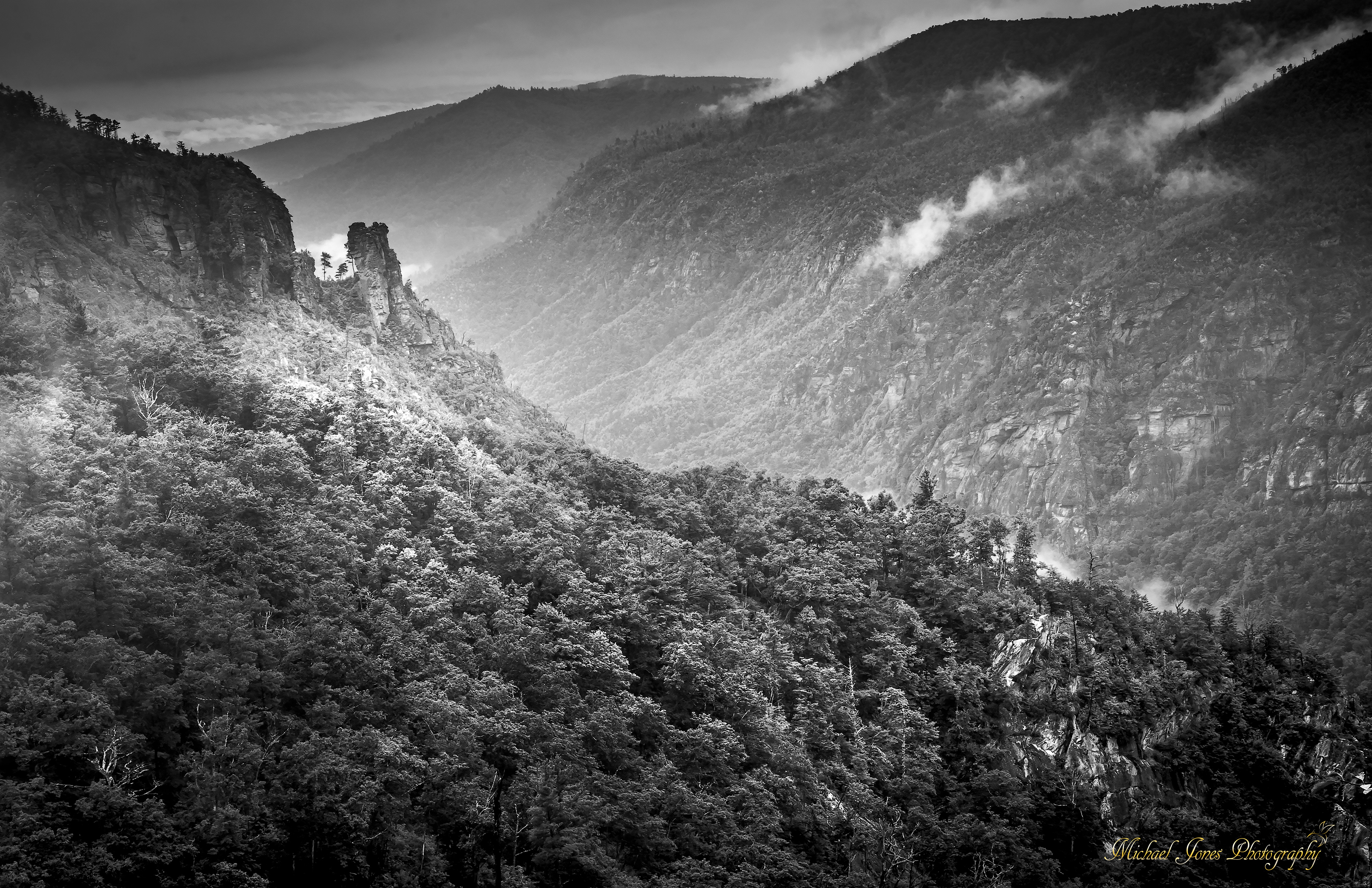 The Gorge (BW) - Linville Gorge, NC