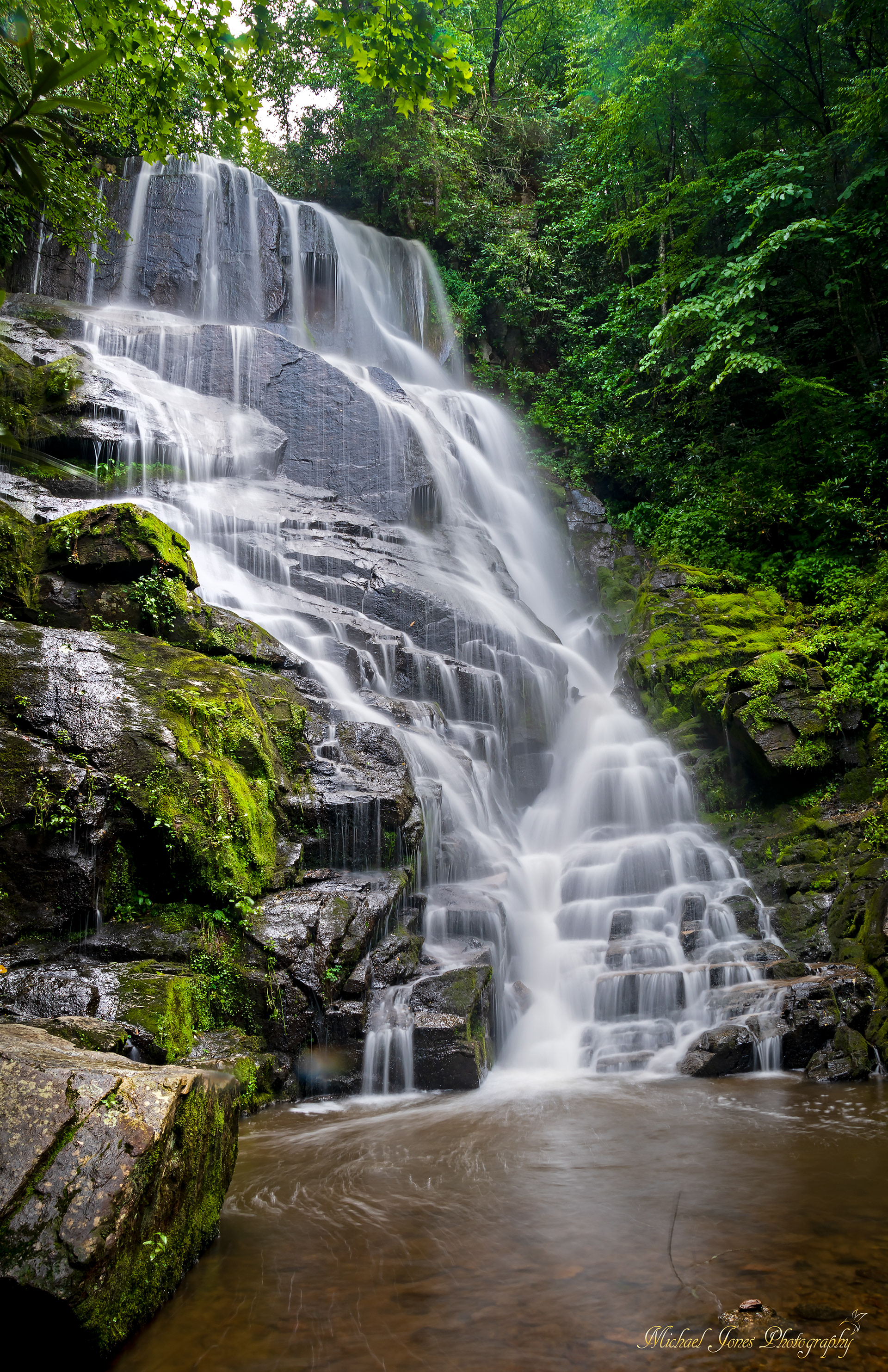 Eastatoe Falls - Nantahala National Forest, NC