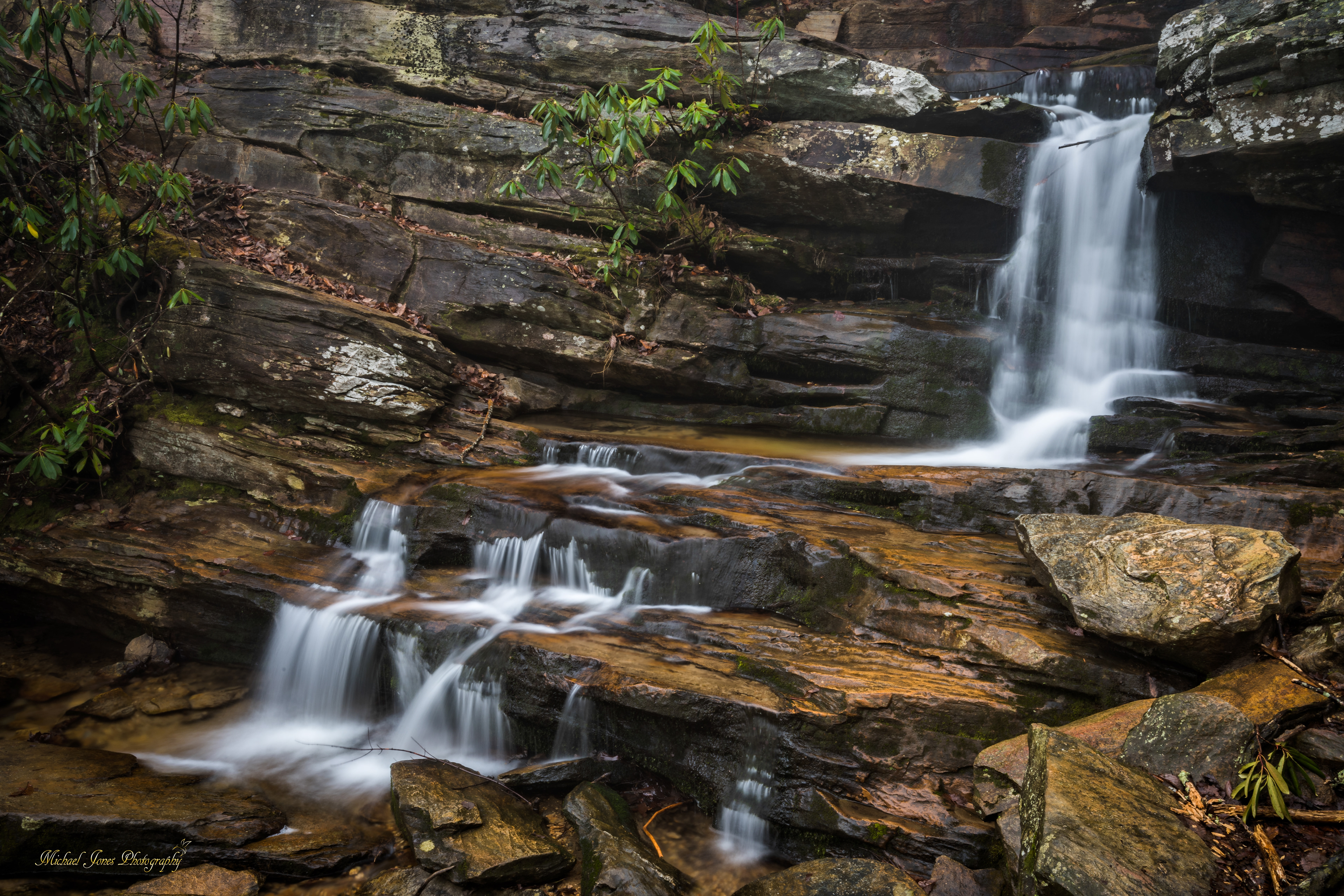 Hidden Falls 1 - Hanging Rock State Park, North Carolina