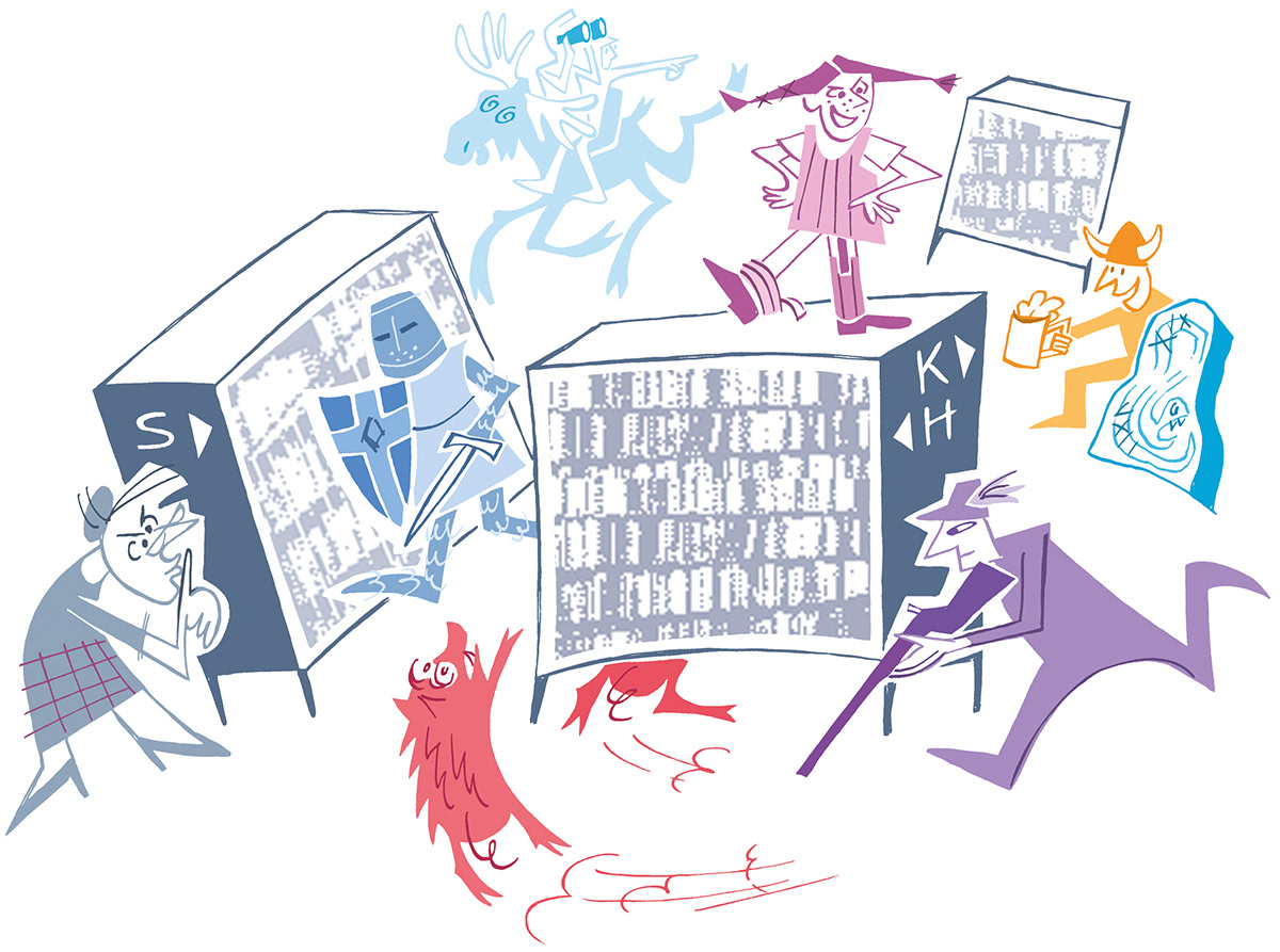Artikelillustration, DIK-forum