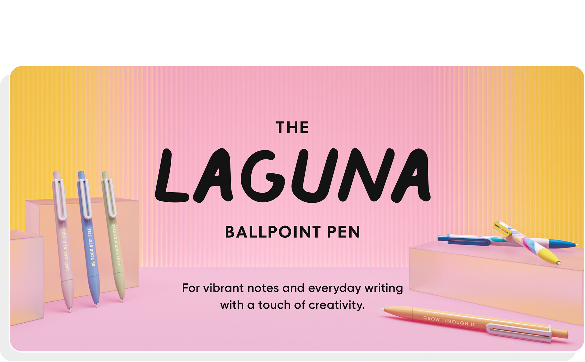 Writing category intro cards
