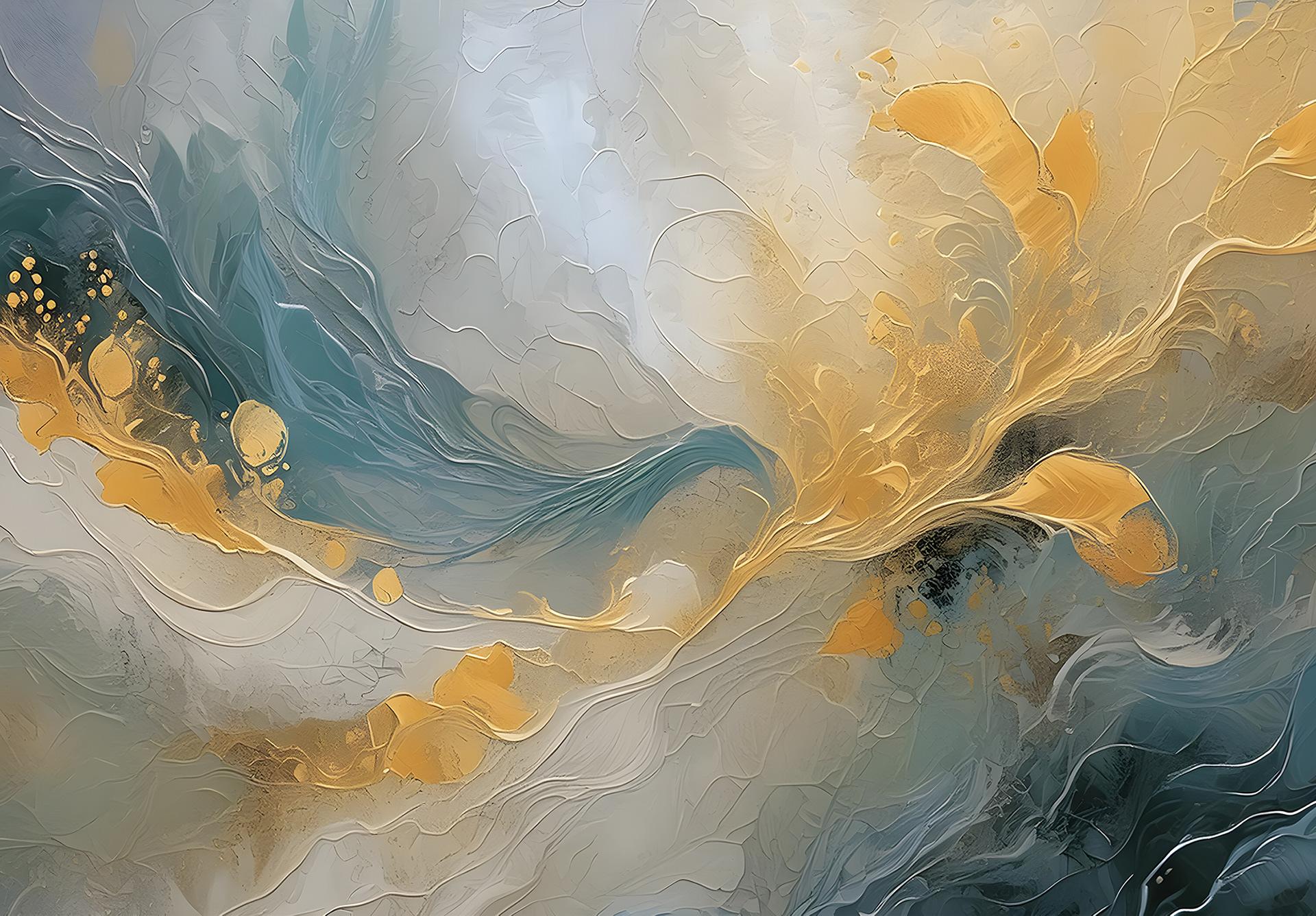 Mural Wallpaper Celestial Flow