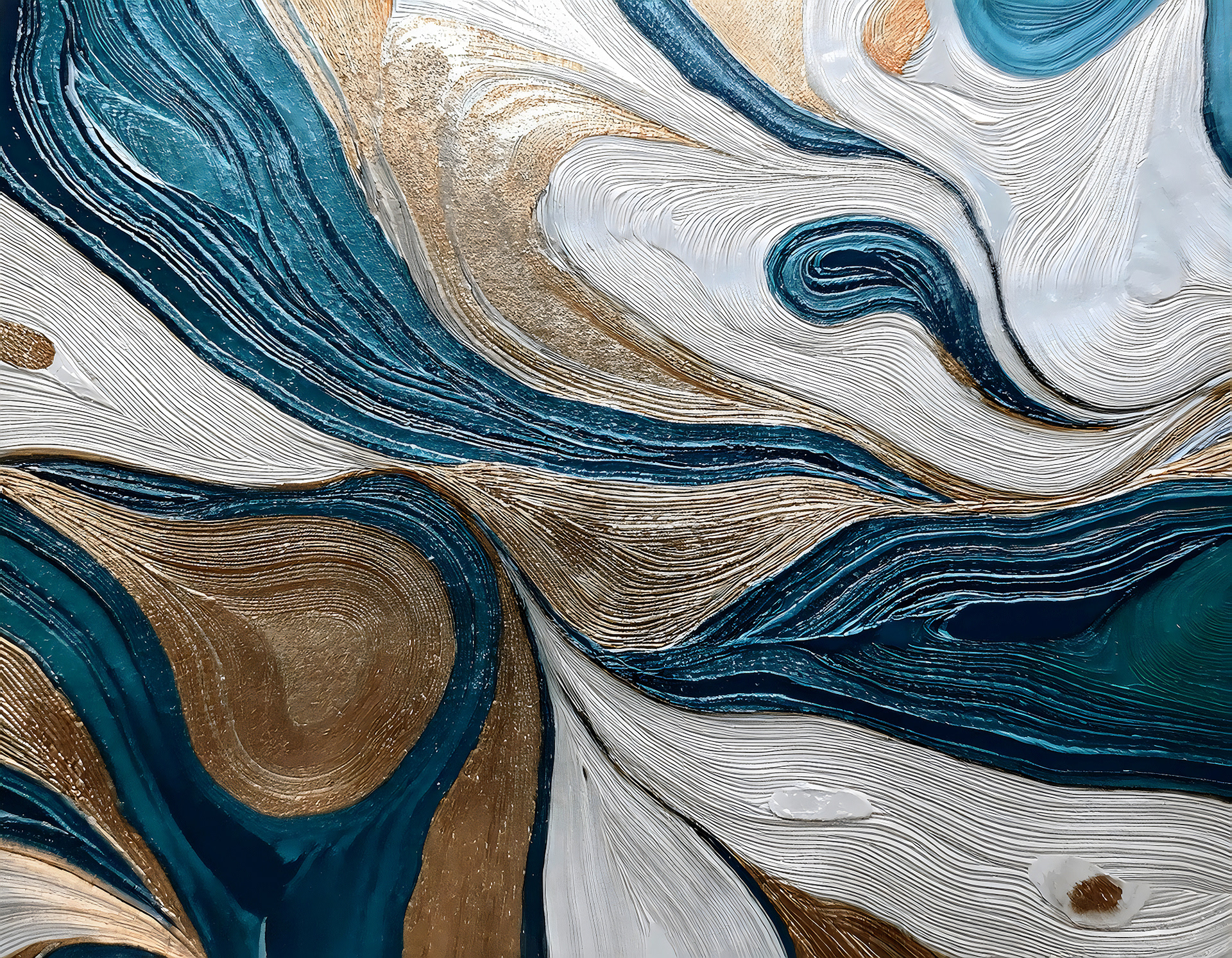 Mural Wallpaper Mystic Tides