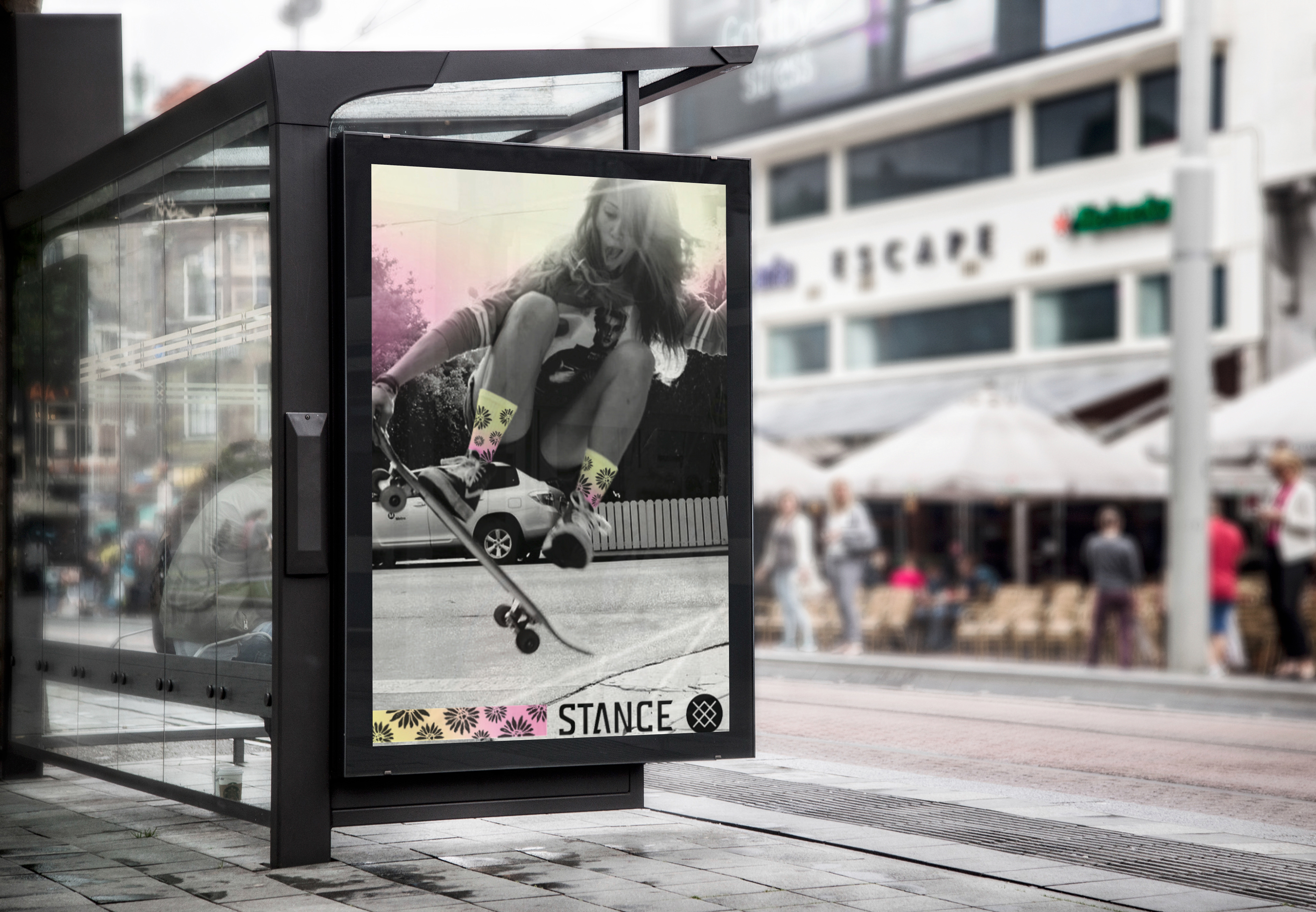 Women's Line_Bus Stope Marketing Ad