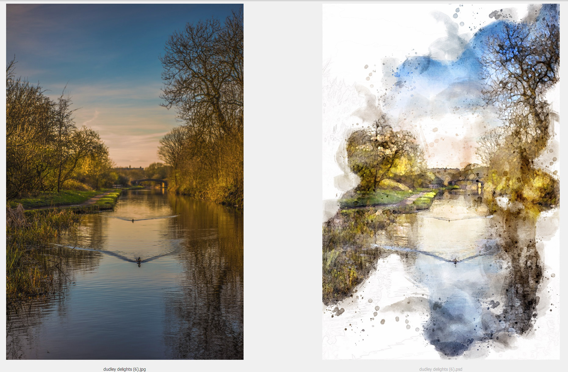 Simon Donnelly's lockdown art series, honouring the heritage of the Black Country in vivid digital watercolours.