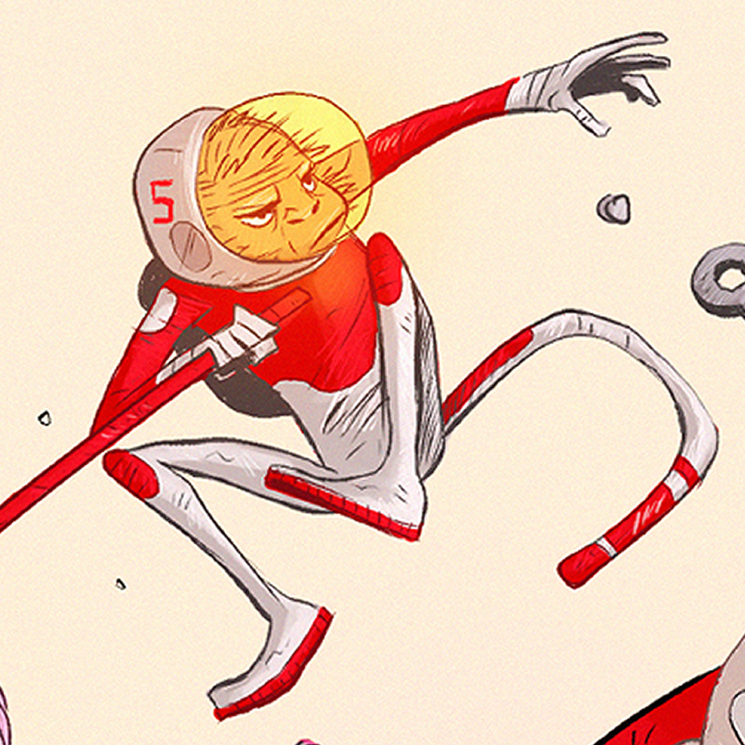 "Red 5" Hyper Space Monkey