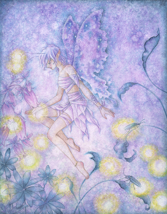 Elcy wih Fireflies