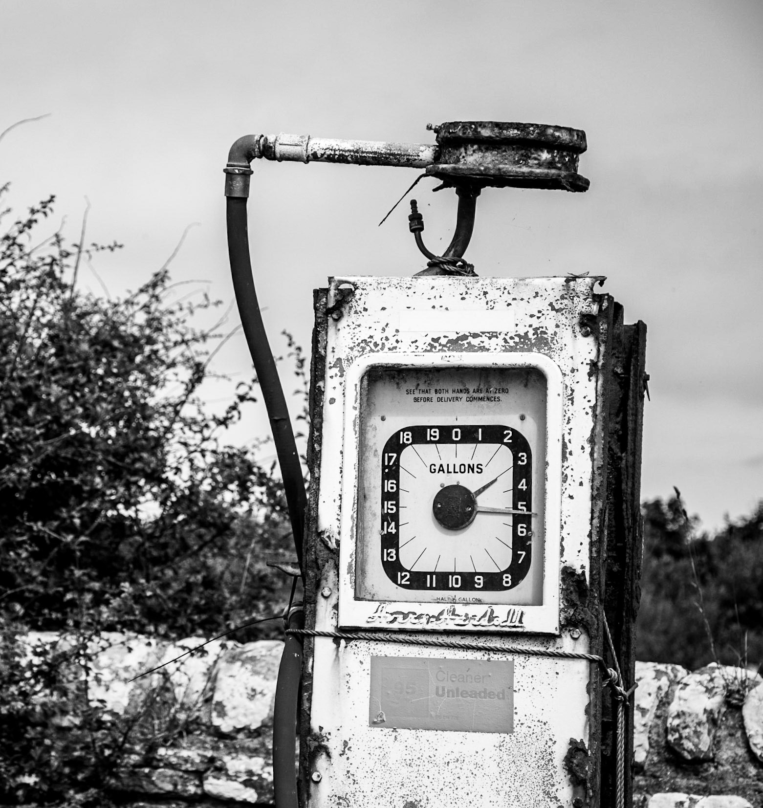 Old fuel pump