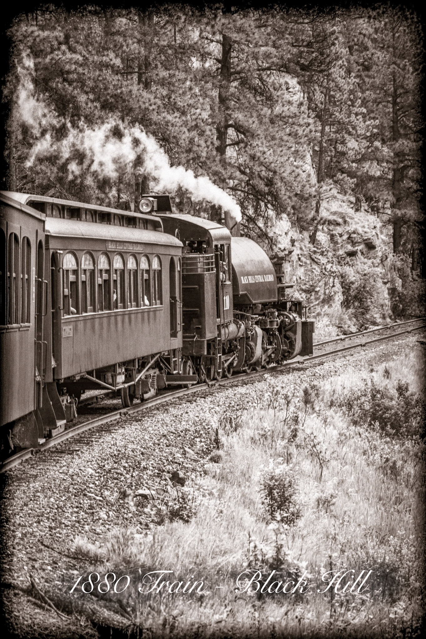 1880 Train - Hill City - Keystone