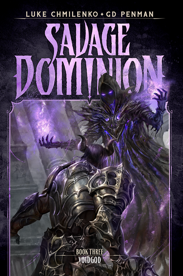 Michal Toczek - Savage Dominion: animated book covers