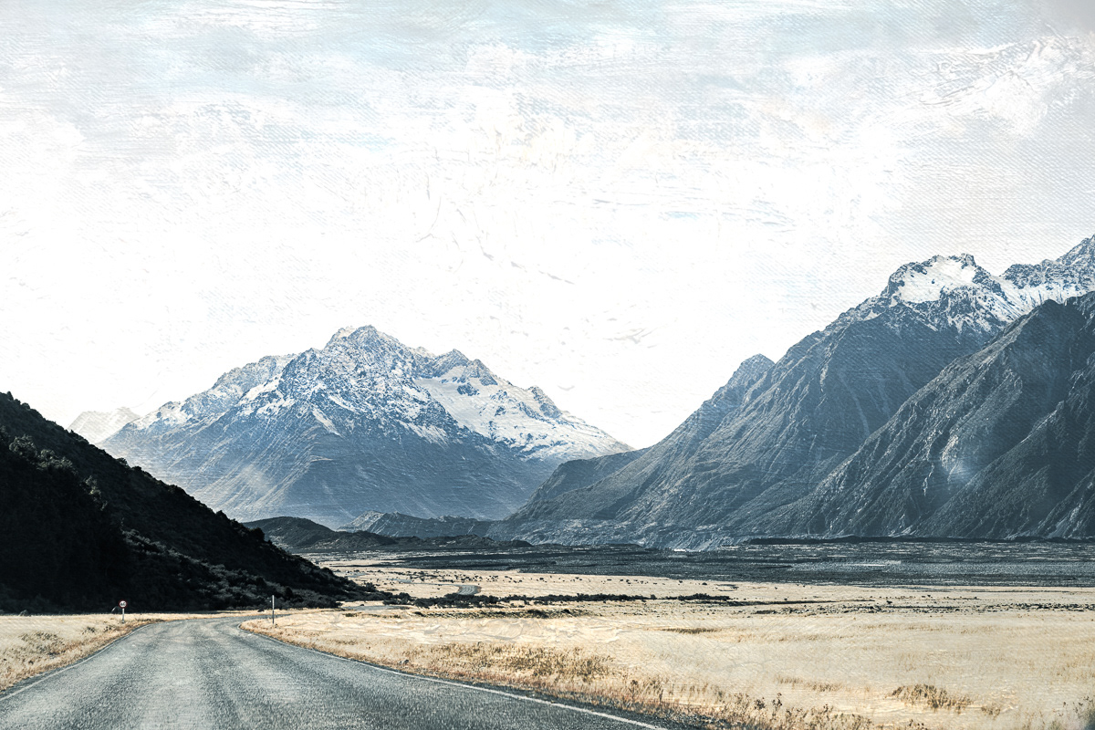 View Of Mt. Cook