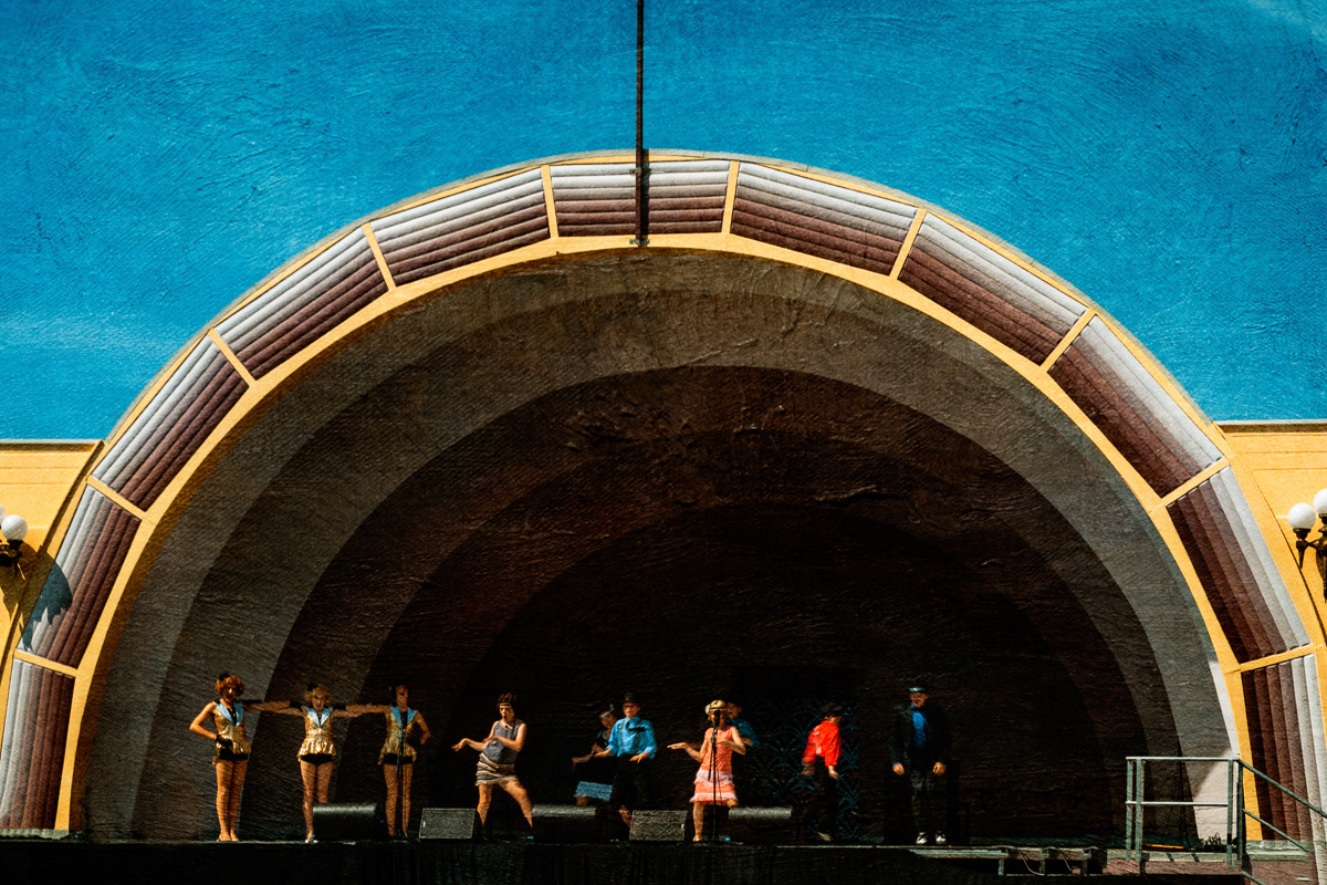 Art Deco Dancing at the Napier Soundshell #3