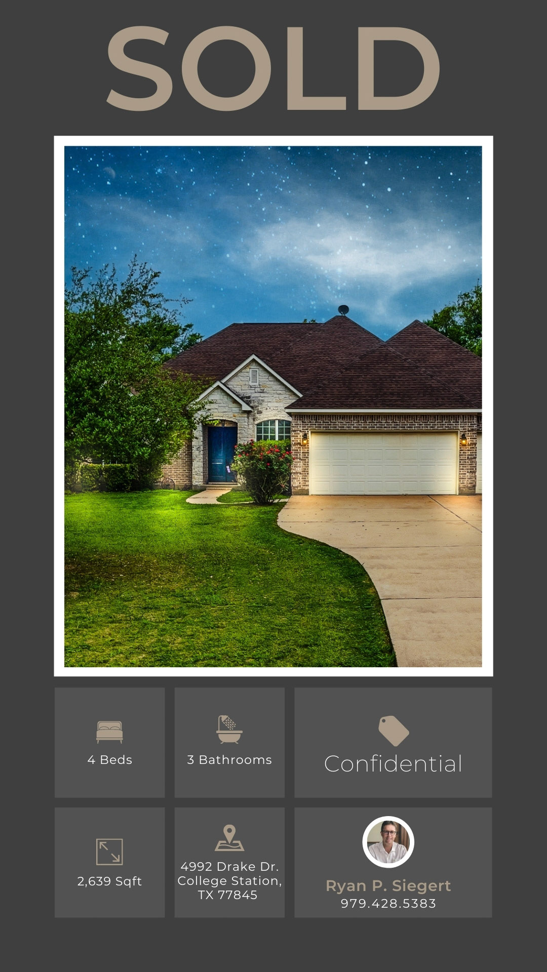 New Listing Villa For Sale Real Estate Instagram Story