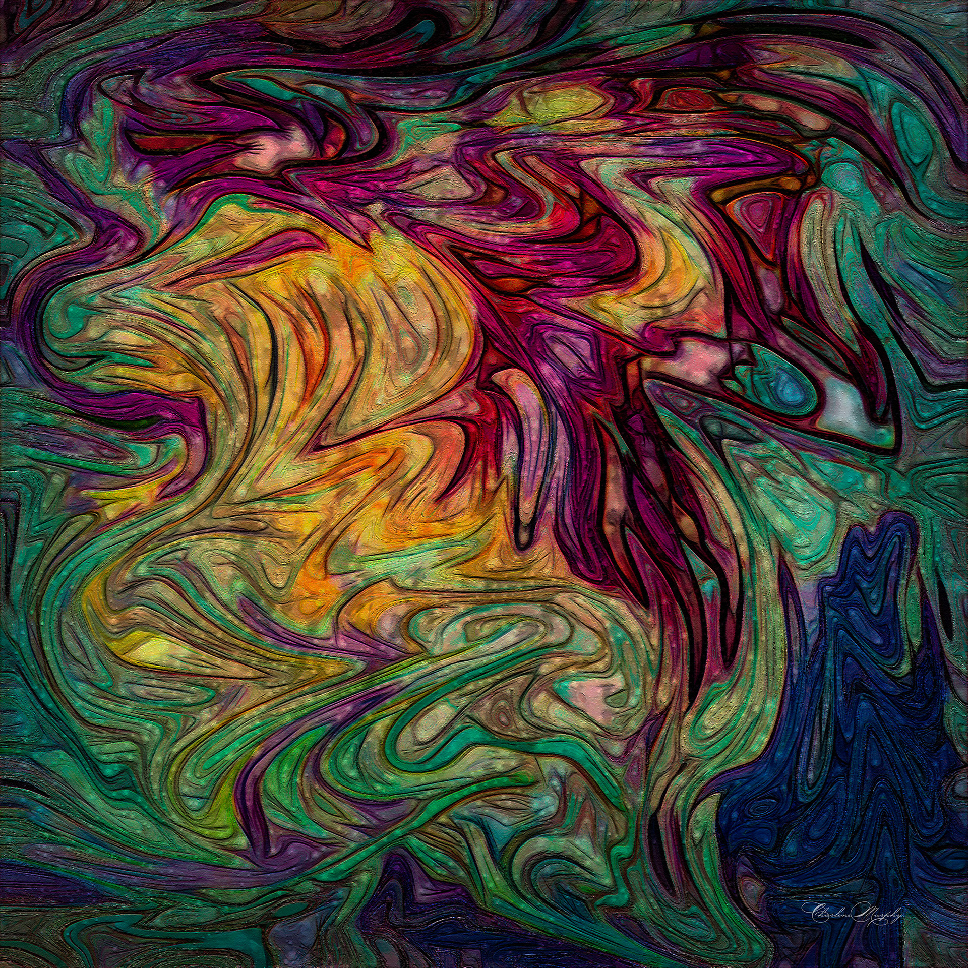 Multi color Abstract