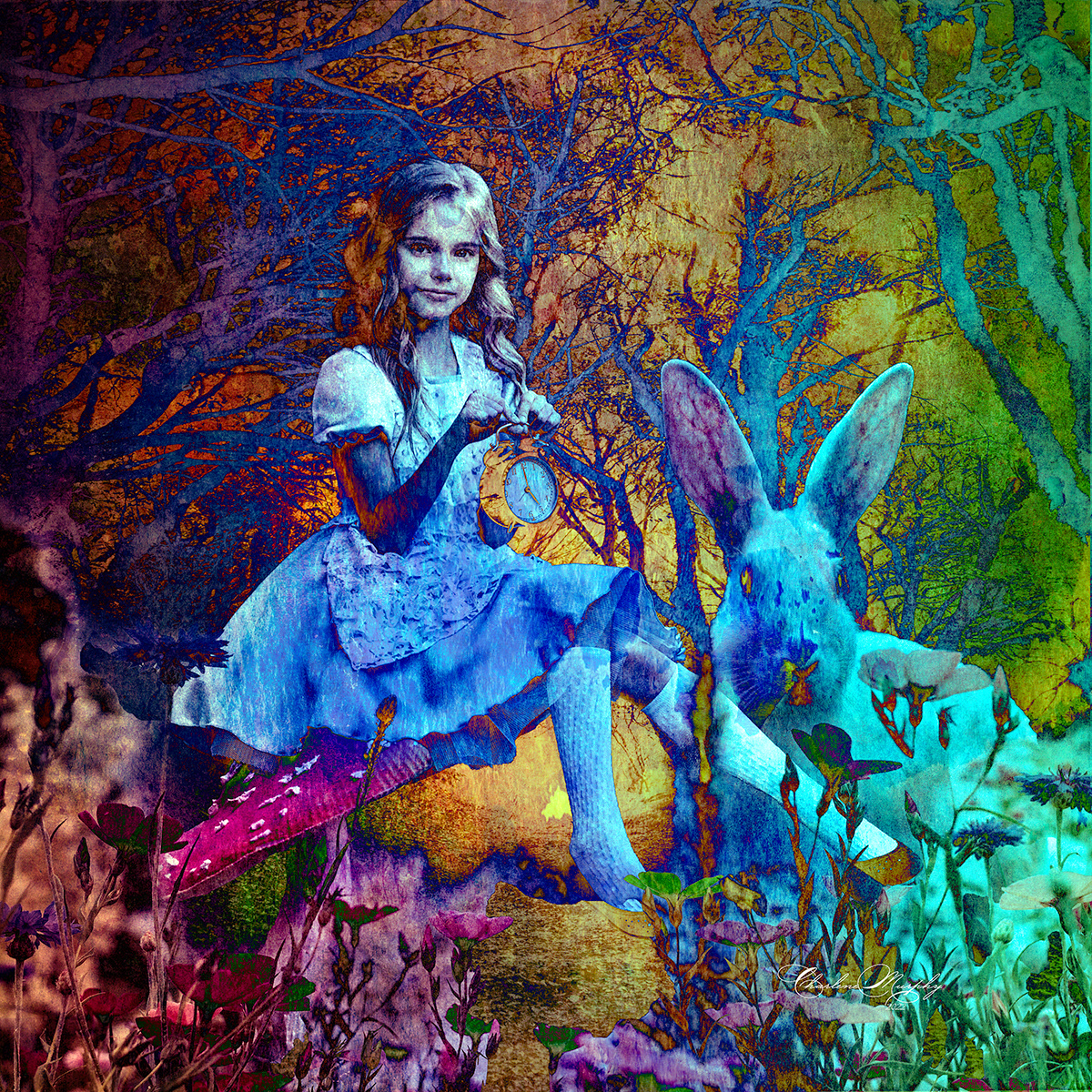 Break time while traveling down the rabbit hole - Theme - Alice in Wonderland - September 2022 - Also Noticed