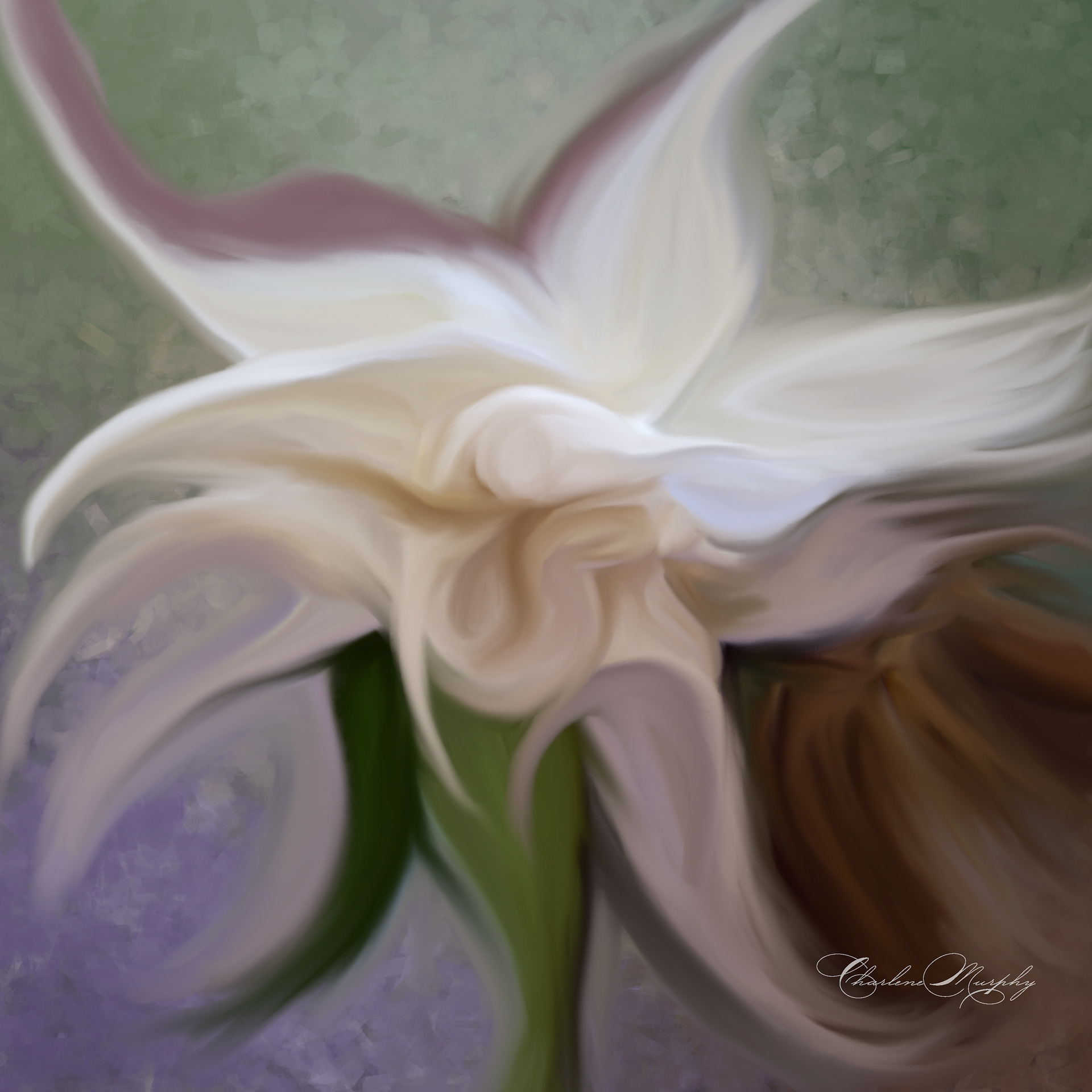 Flower - Abstract -Finalist in 6th Annual Leaves and Petals Art Competition