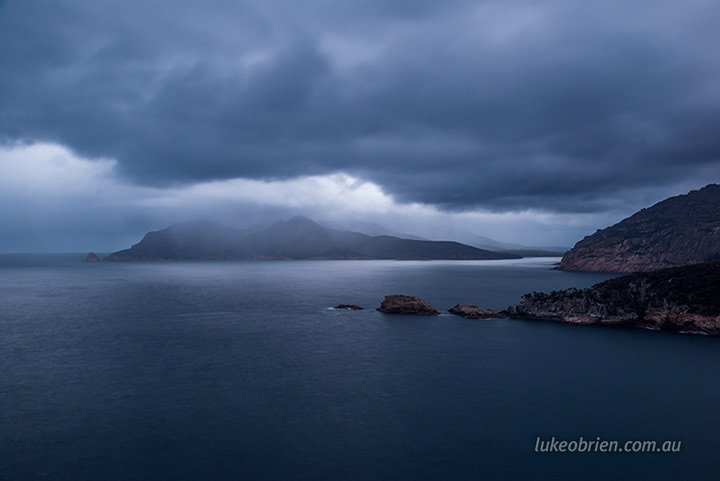Cape Tourville, grey dawn