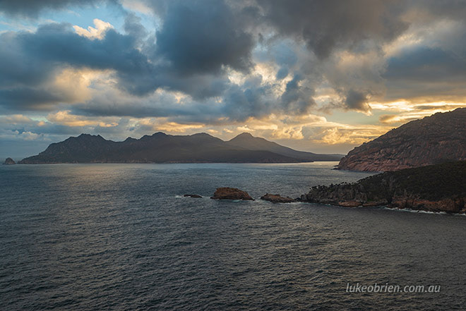 Cape Tourville sunset