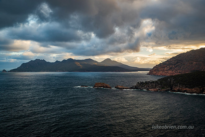 Cape Tourville sunset