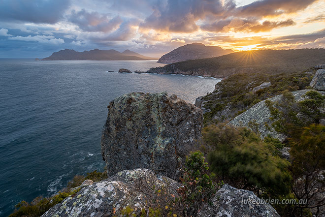 Cape Tourville sunset