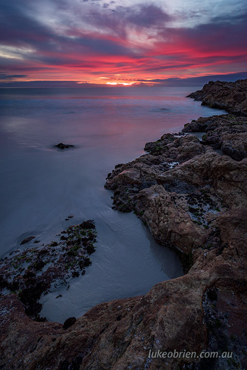 Friendly Beaches, sunrise