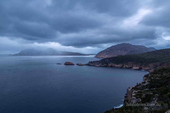 Cape Tourville, grey dawn